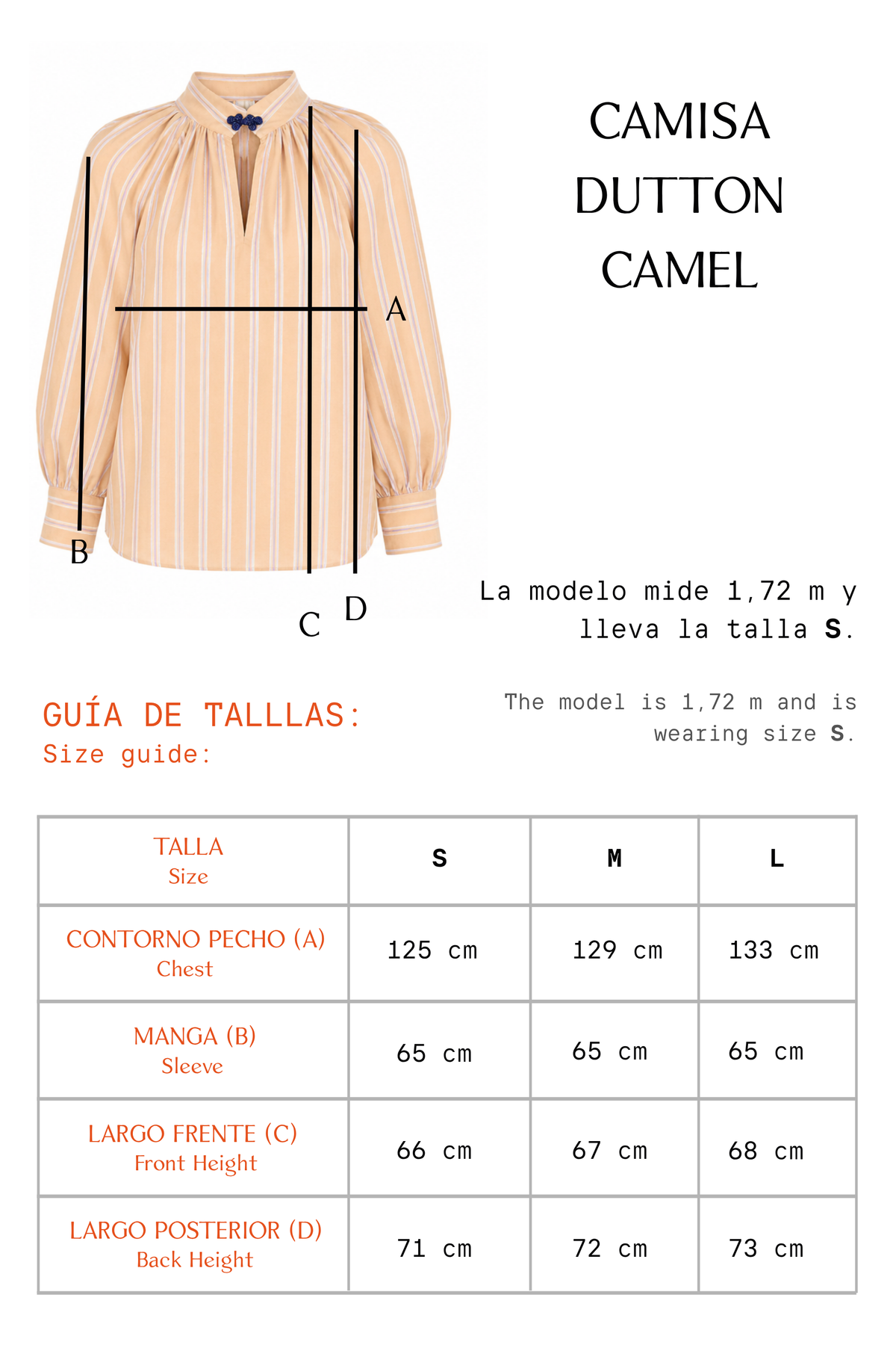 CAMISA DUTTON CAMEL