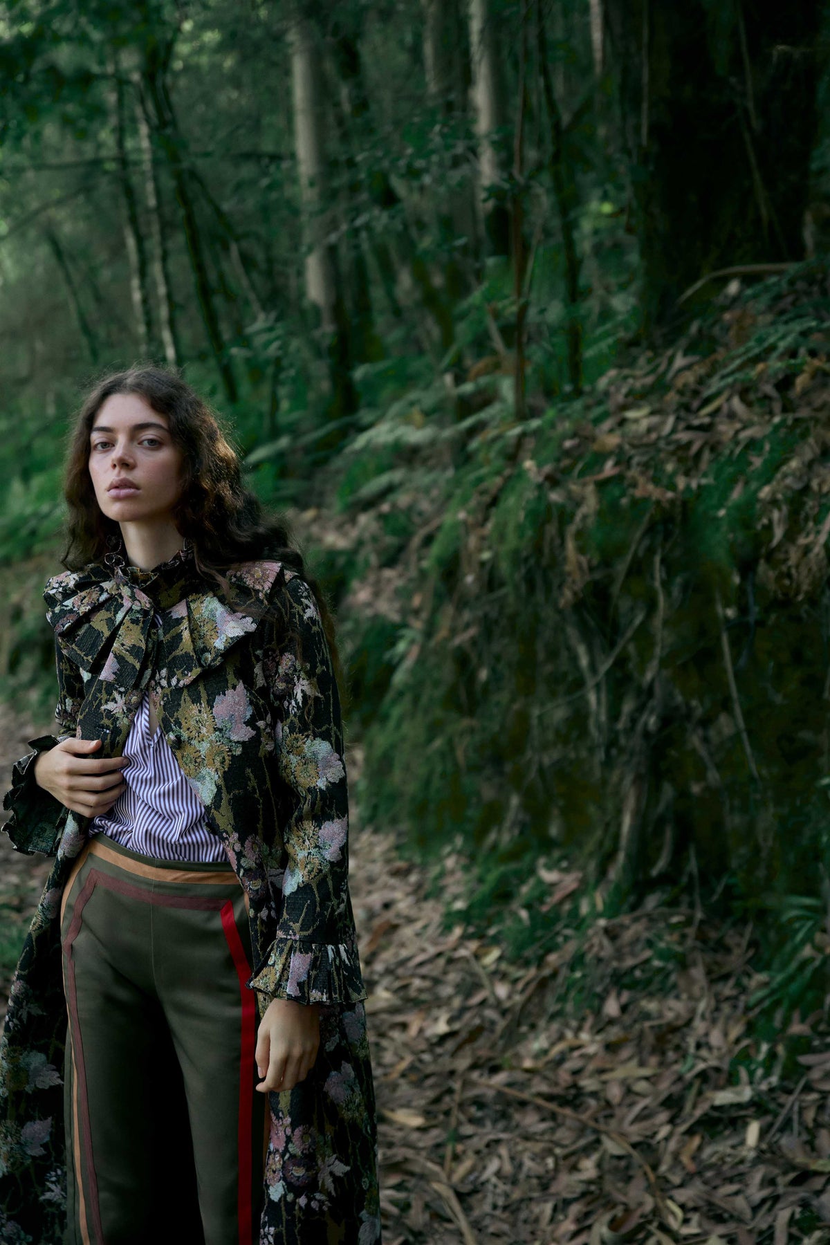MARAIS FLORAL COAT