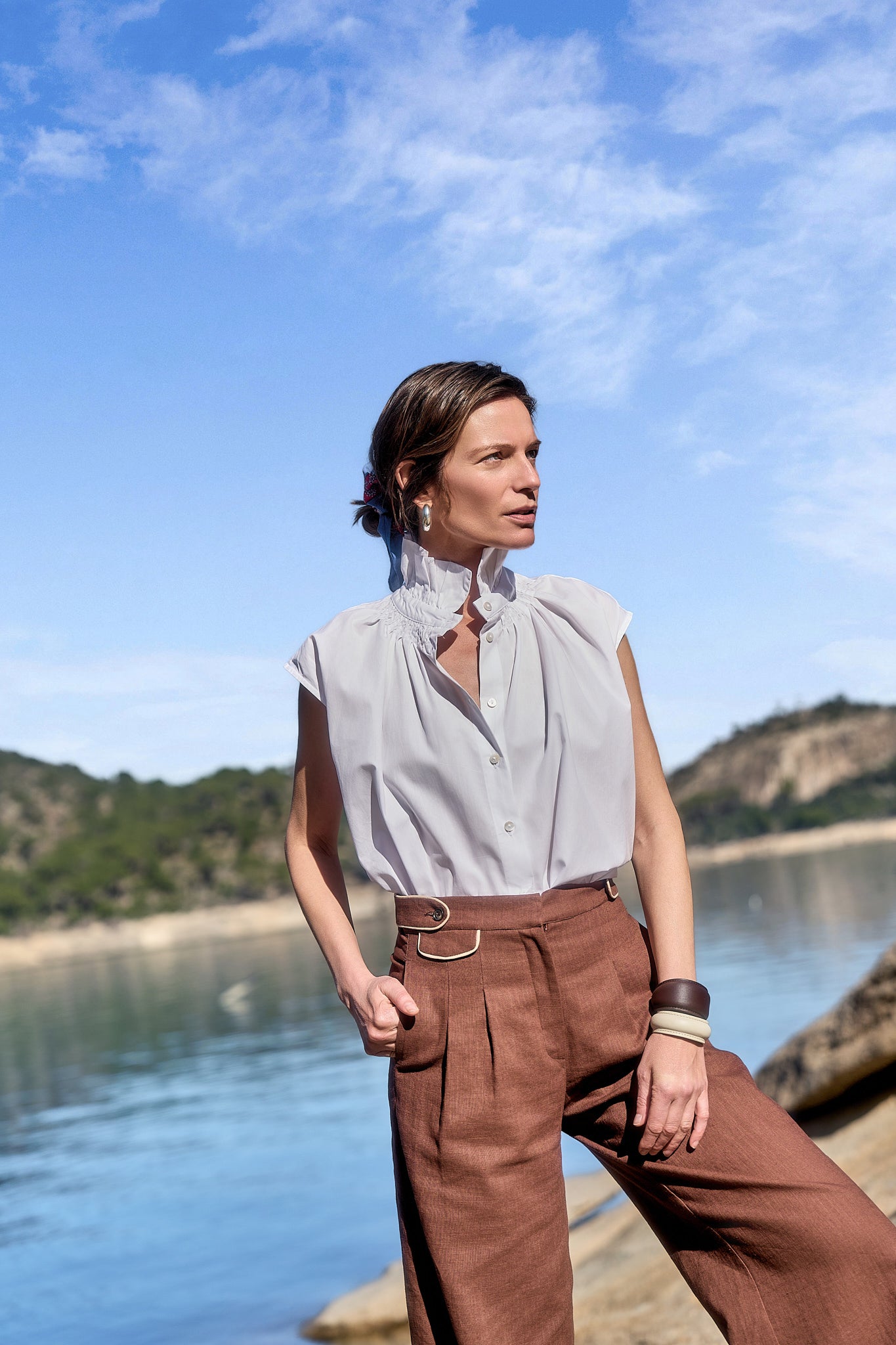 PANTALÓN BAYONA MARRÓN