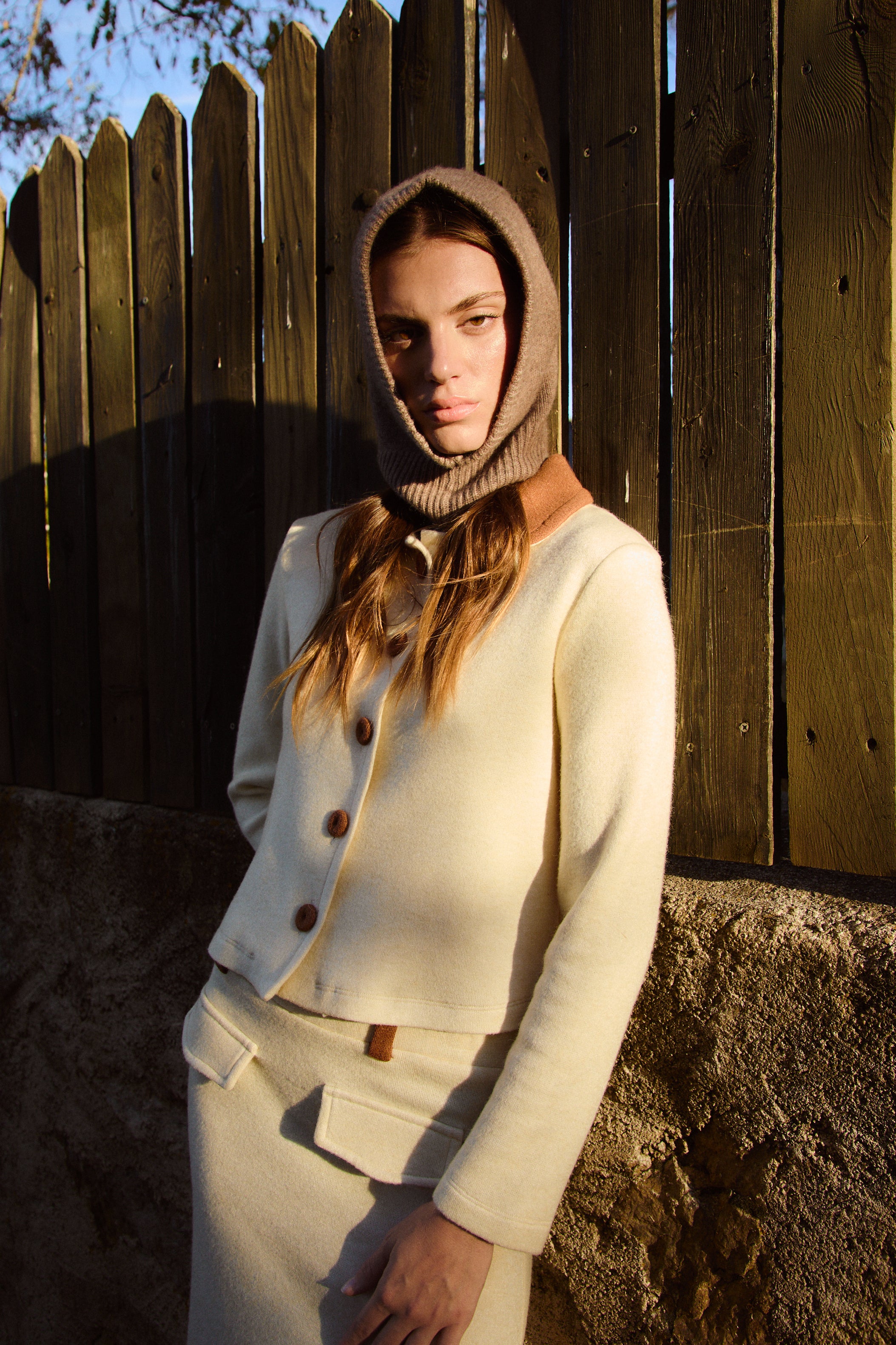 CHAQUETA MIU CRUDA