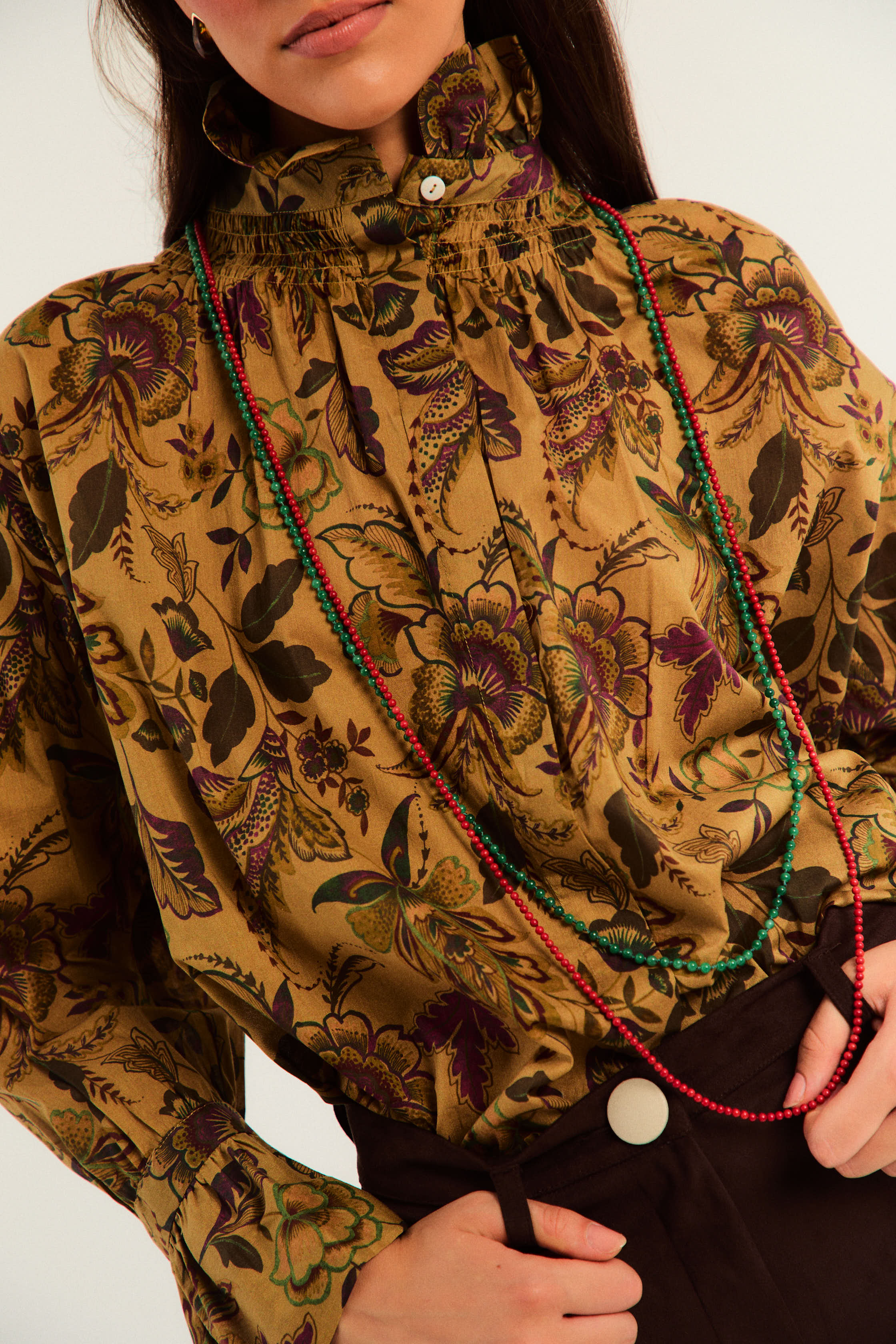 CAMISA BALMORAL KEW KAKI