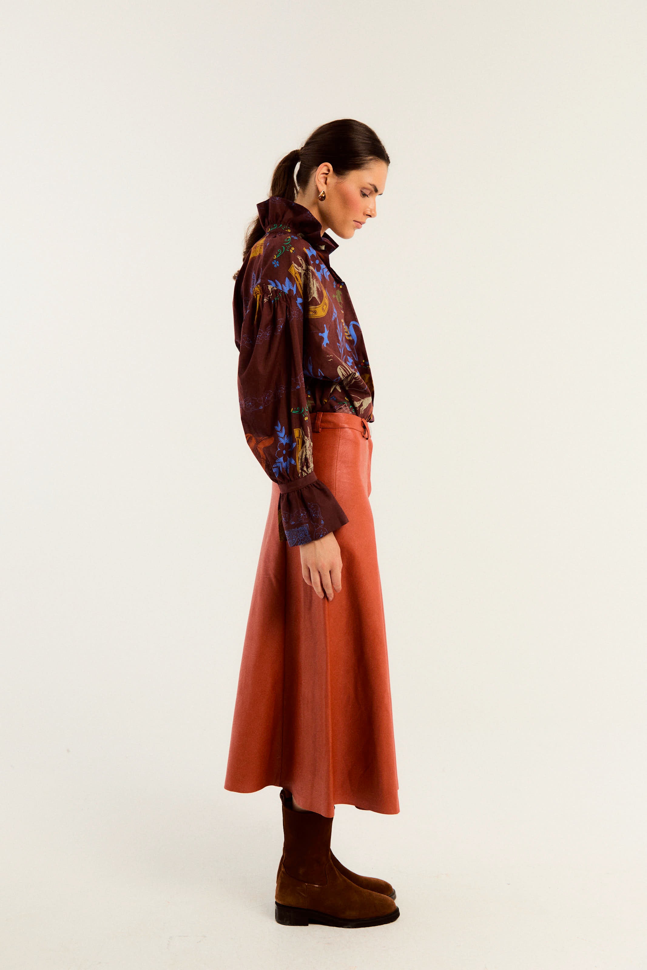 FALDA POPPINS NARANJA