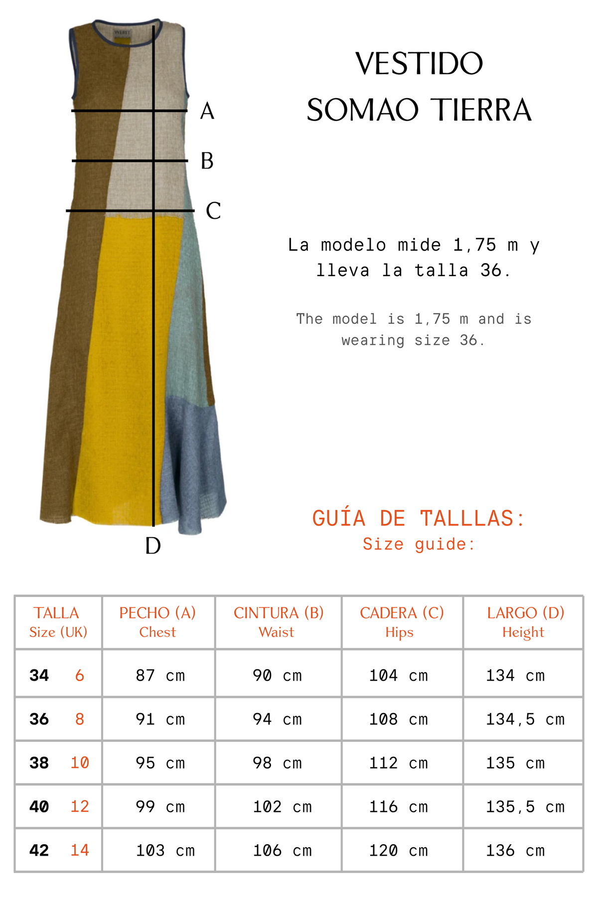 VESTIDO SOMAO TIERRA