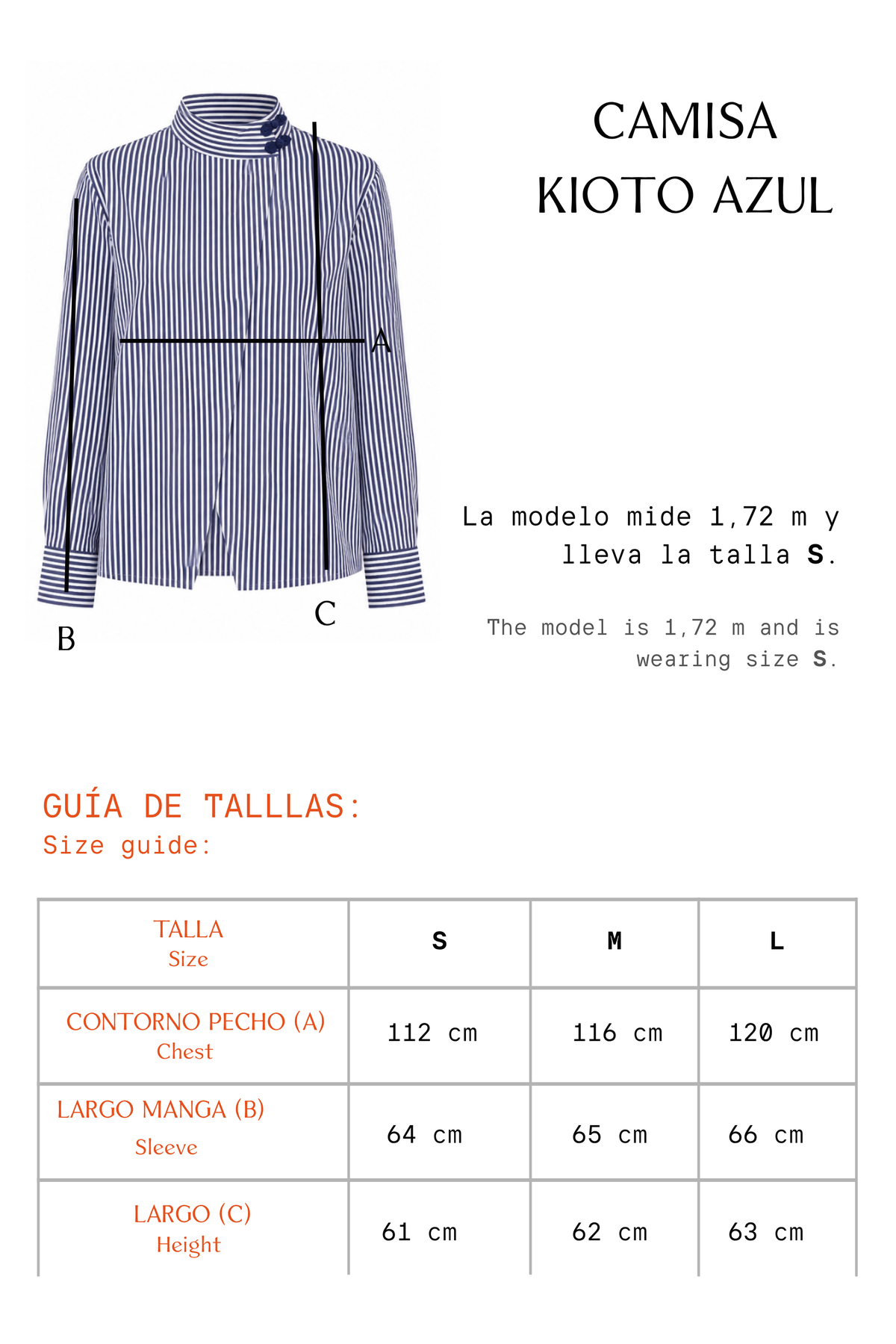 CAMISA KIOTO AZUL