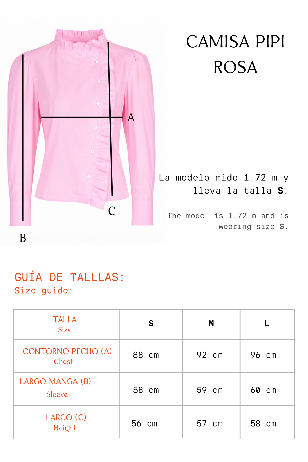 CAMISA PIPI ROSA