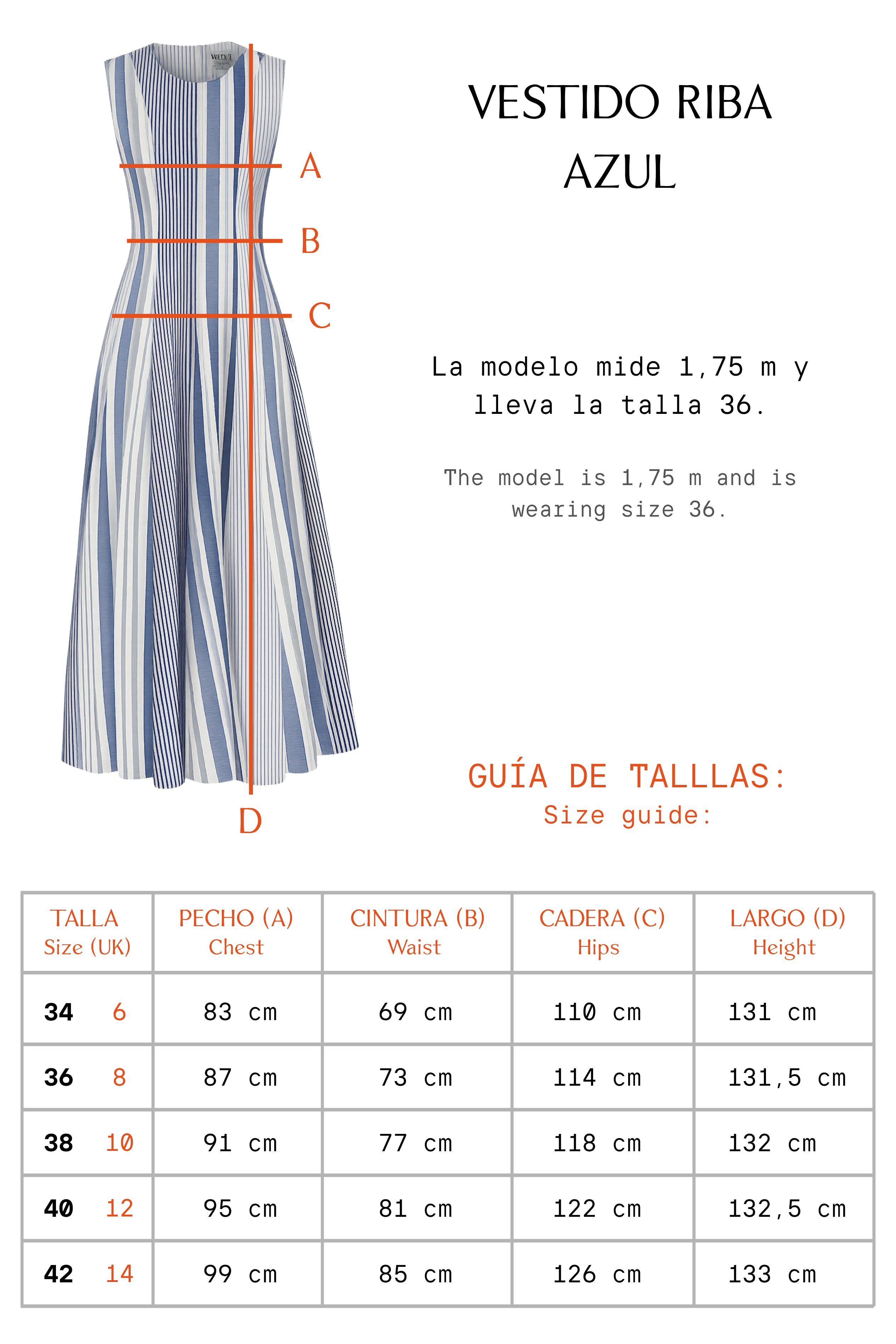 VESTIDO RIBA AZUL