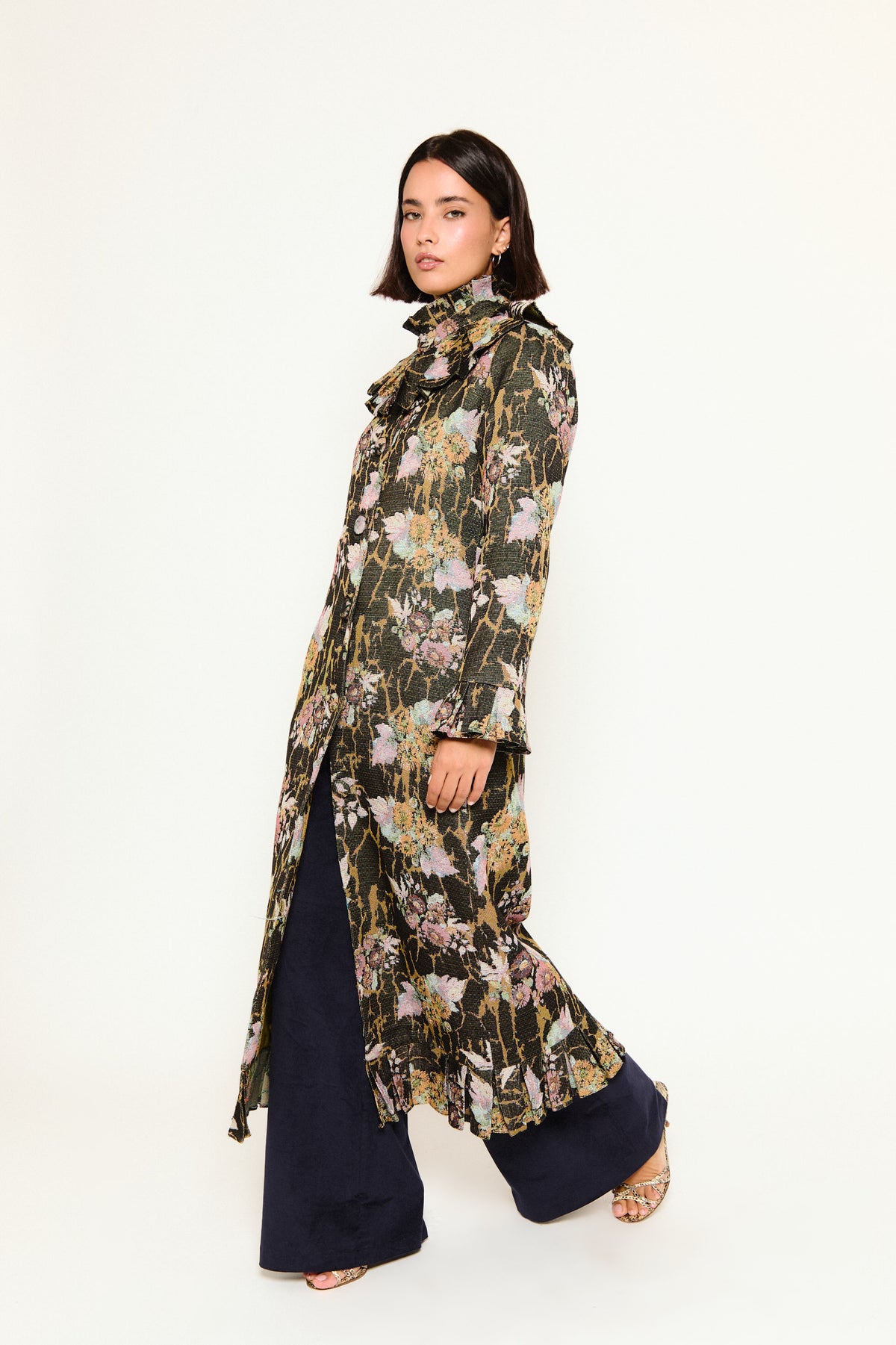 MARAIS FLORAL COAT