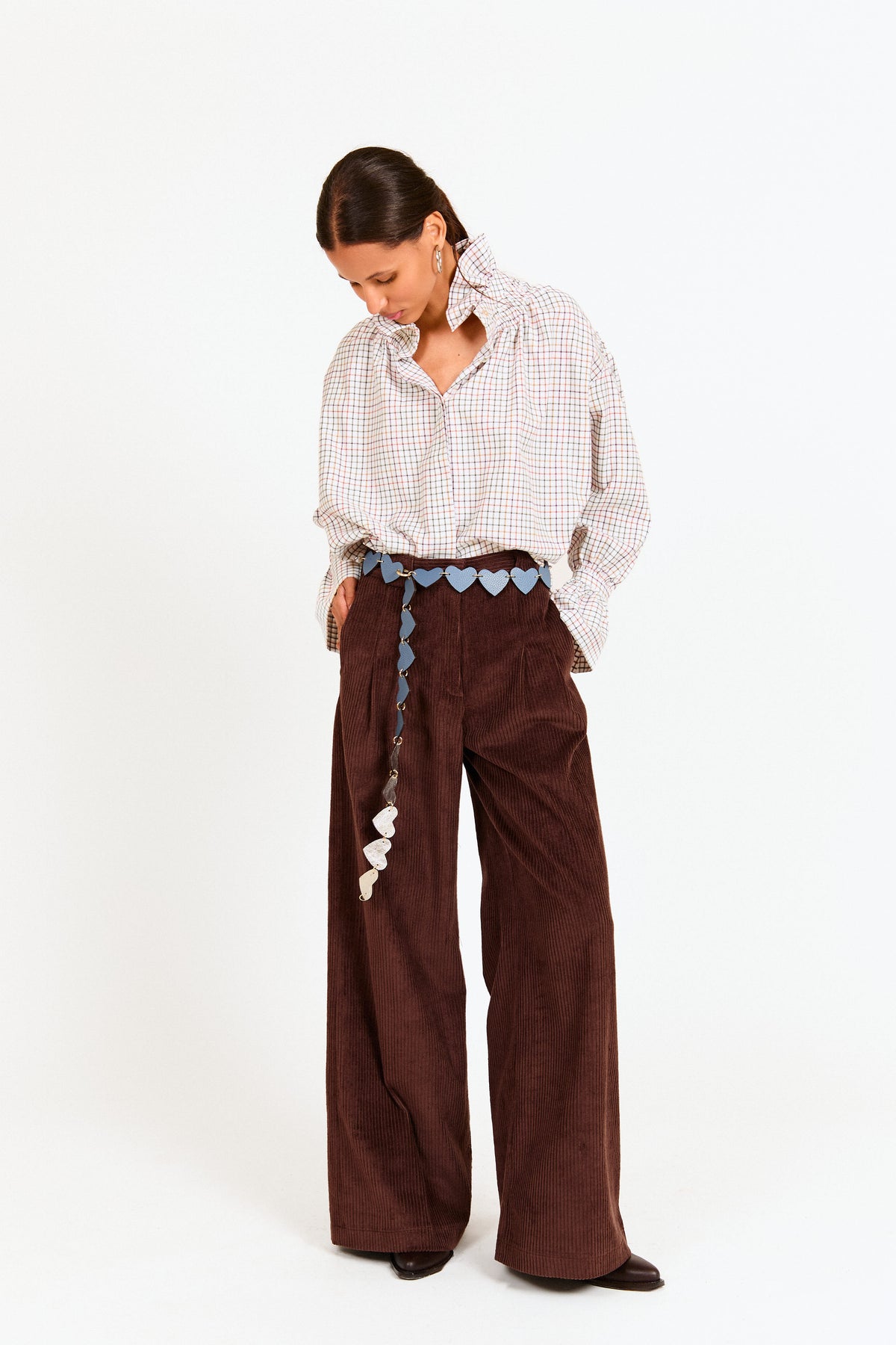 PANTALÓN NANCY PANA MARRÓN