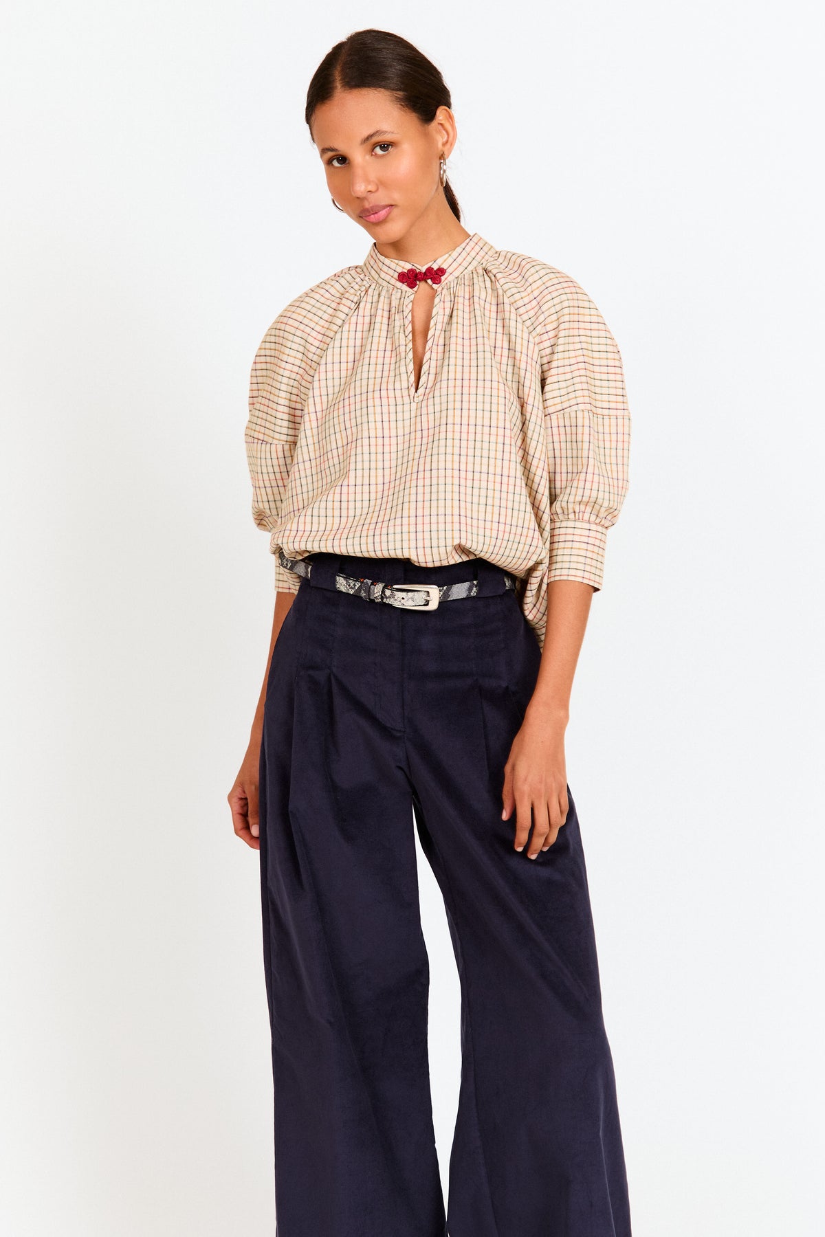 CAMISA MARA CUADROS
