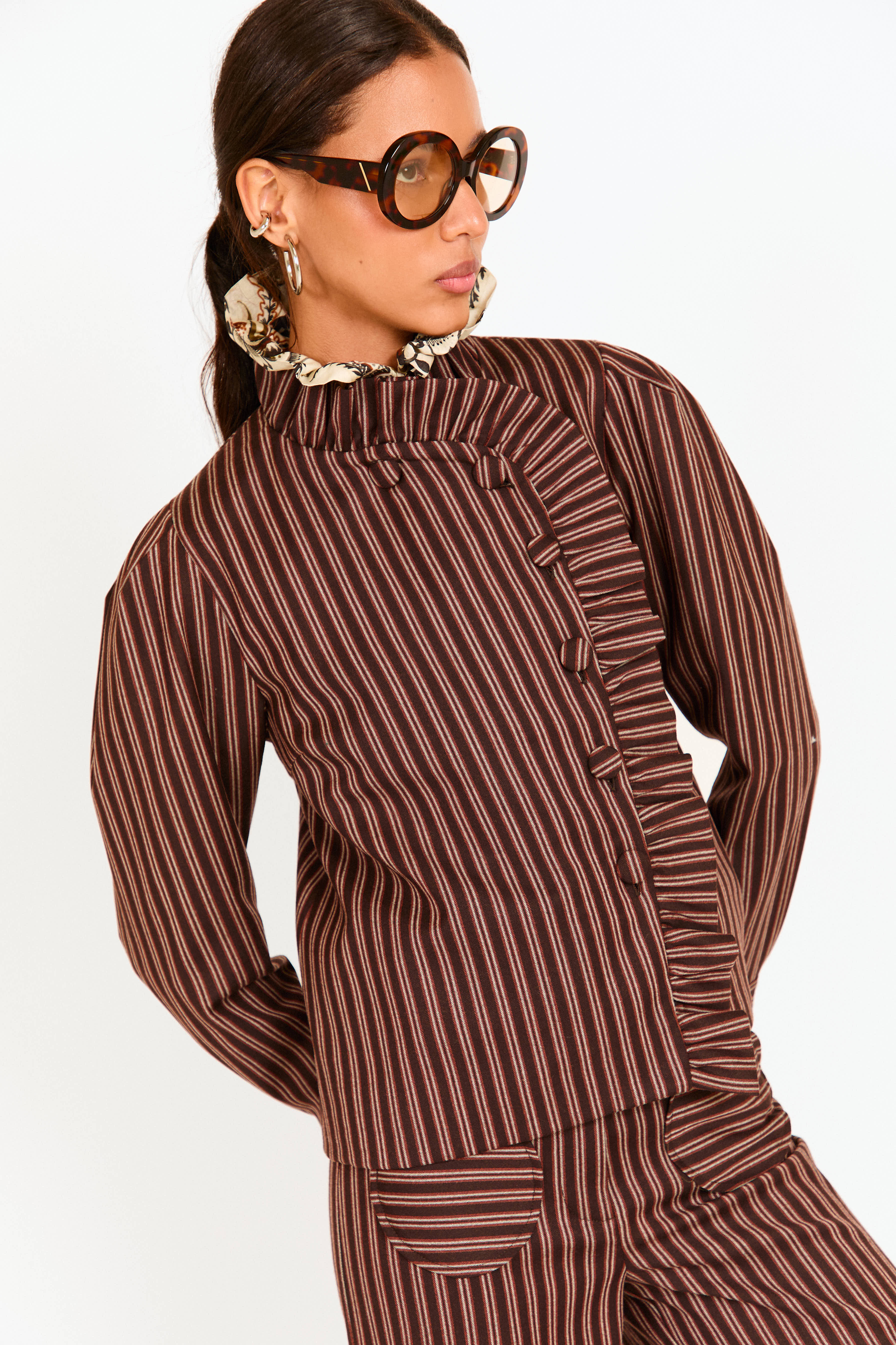 CHAQUETA DARCY TEJA