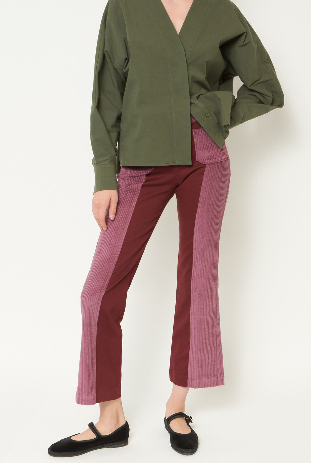 ARCHIVE SALE - PANTALÓN NEW QUANT BERENJENA
