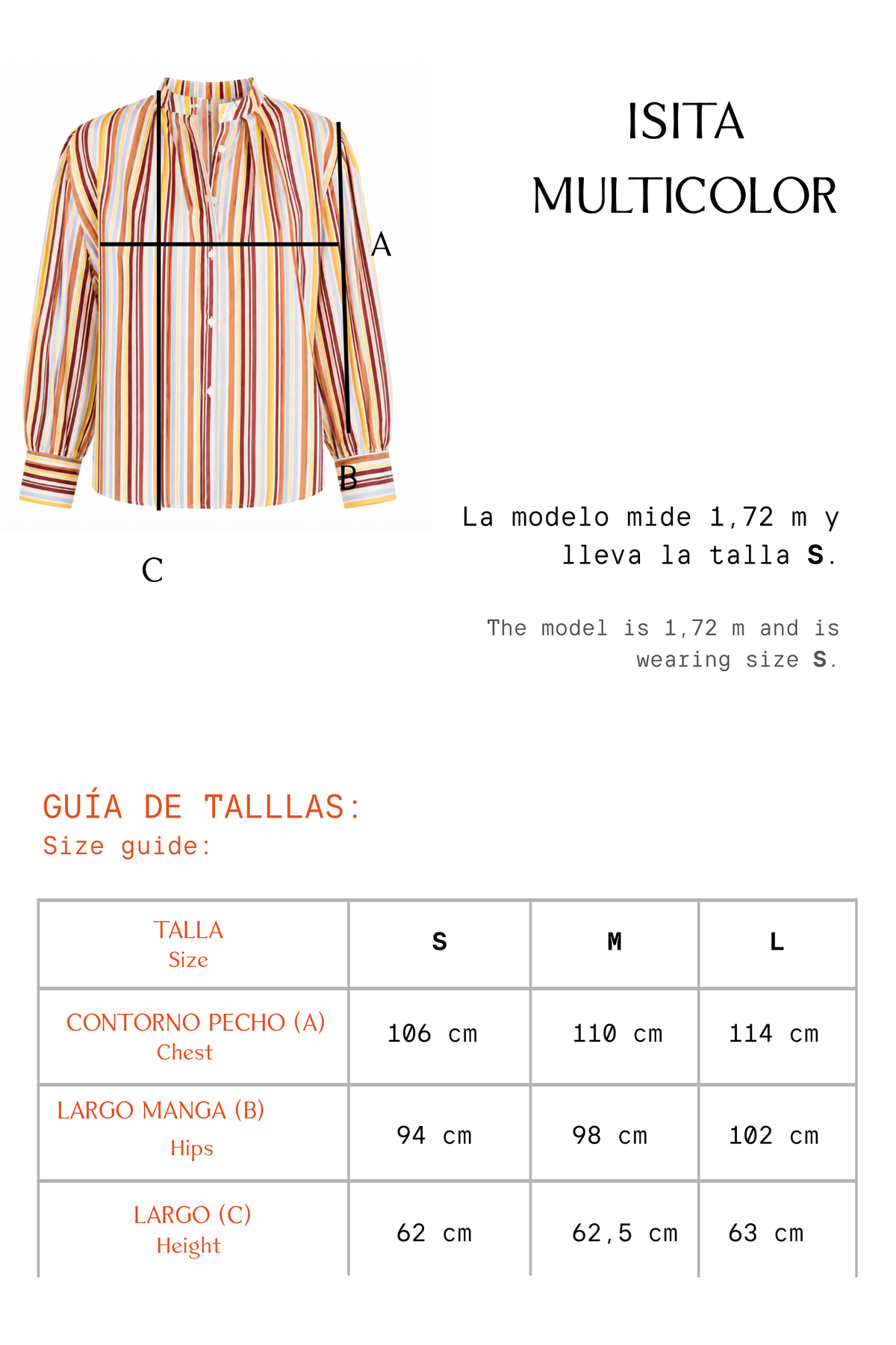 ISITA MULTICOLOUR SHIRT
