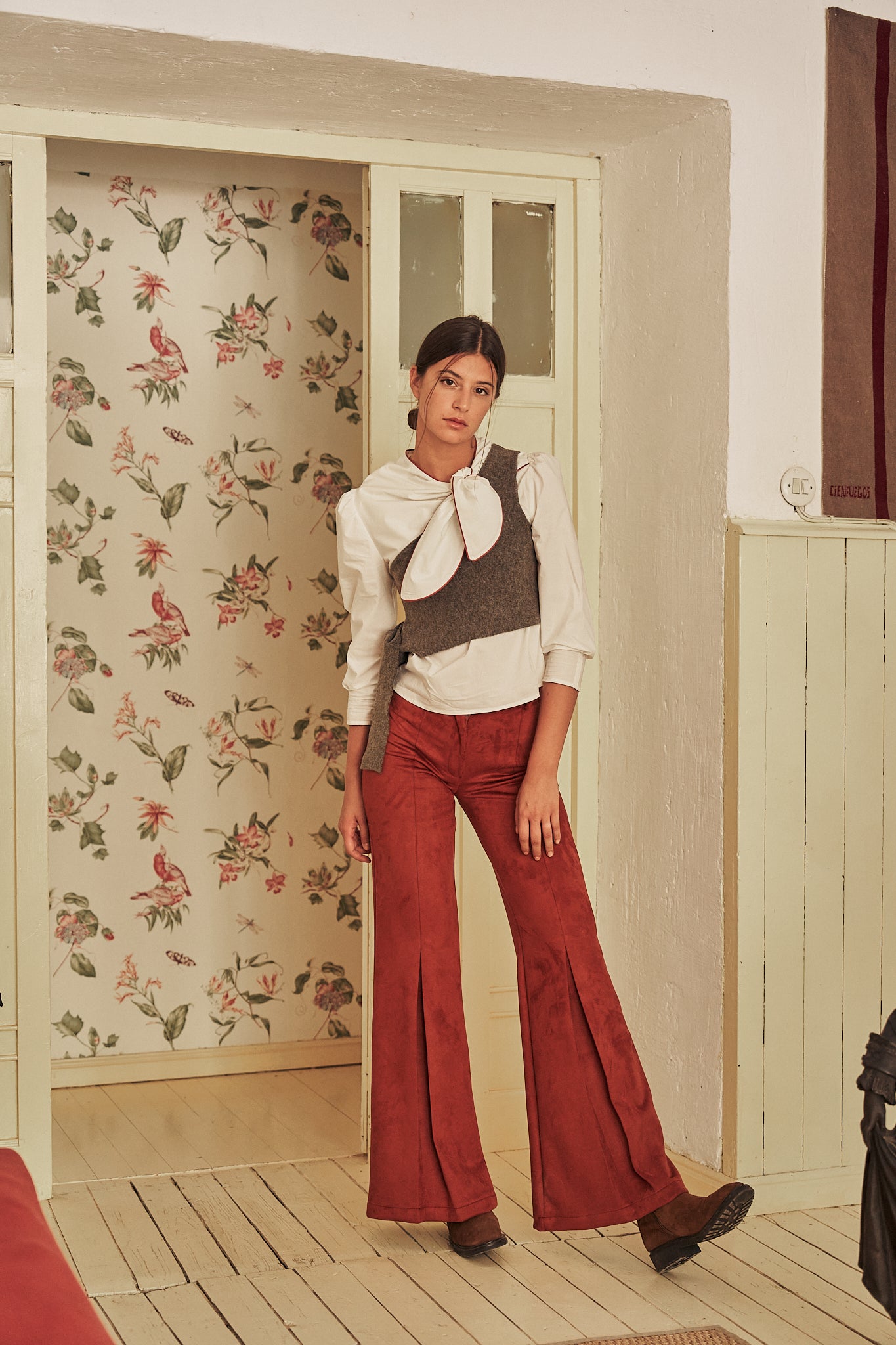 PANTALÓN AVEDON ANTE TEJA