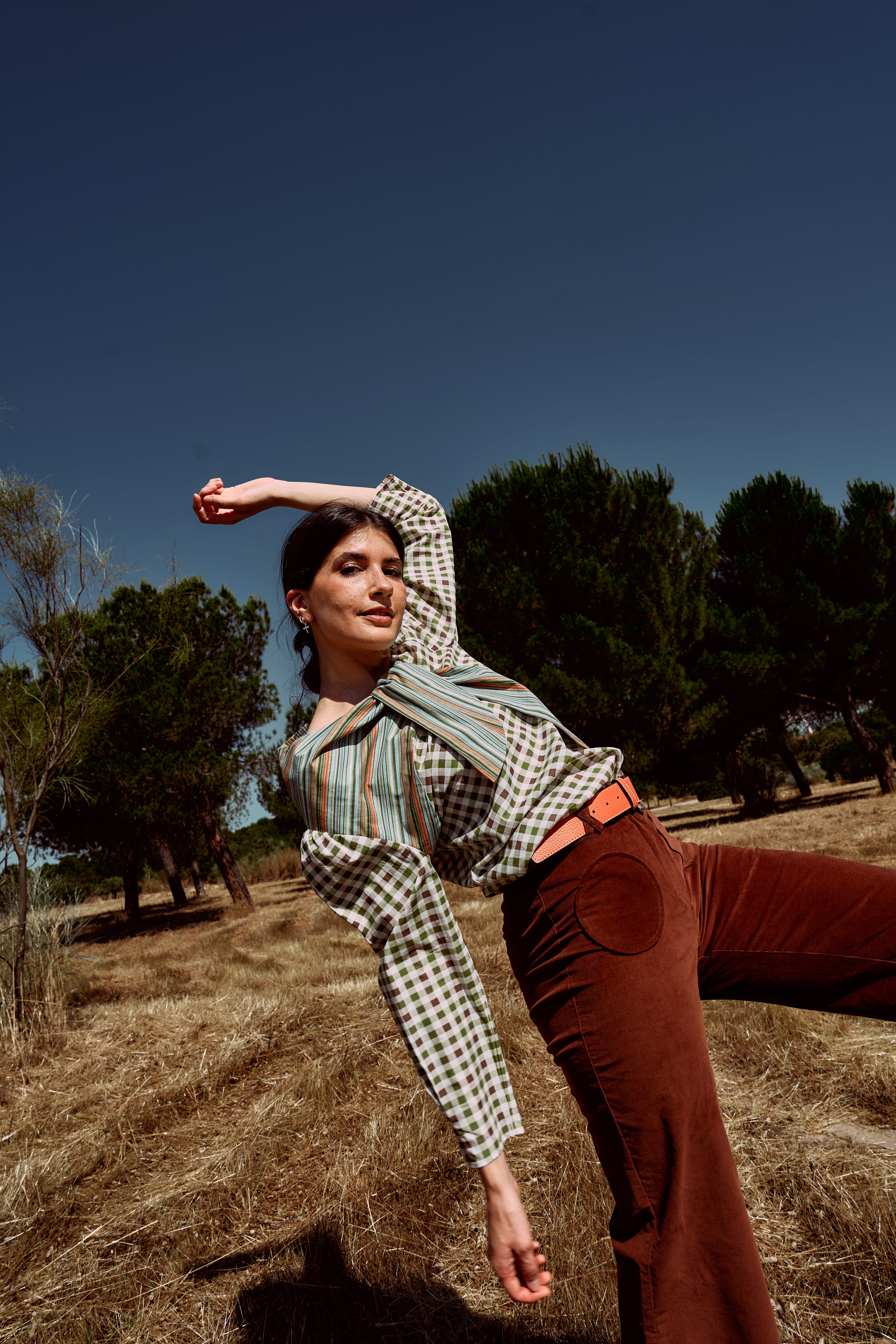 PANTALÓN CARDIN MICROPANA MARRÓN