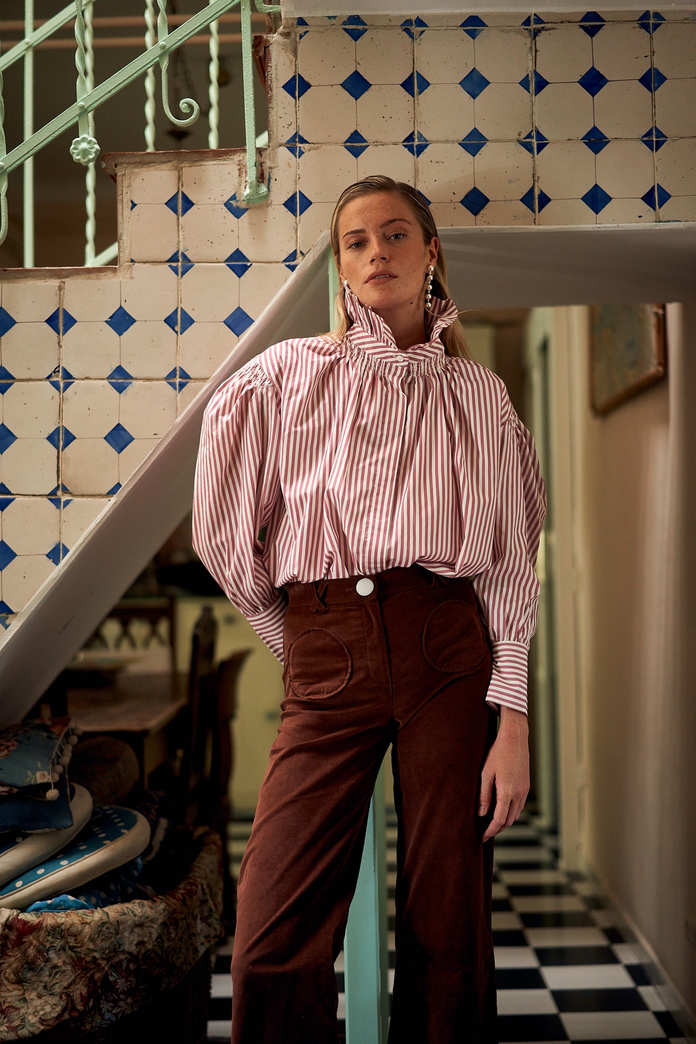 CAMISA BALMORAL ROSA