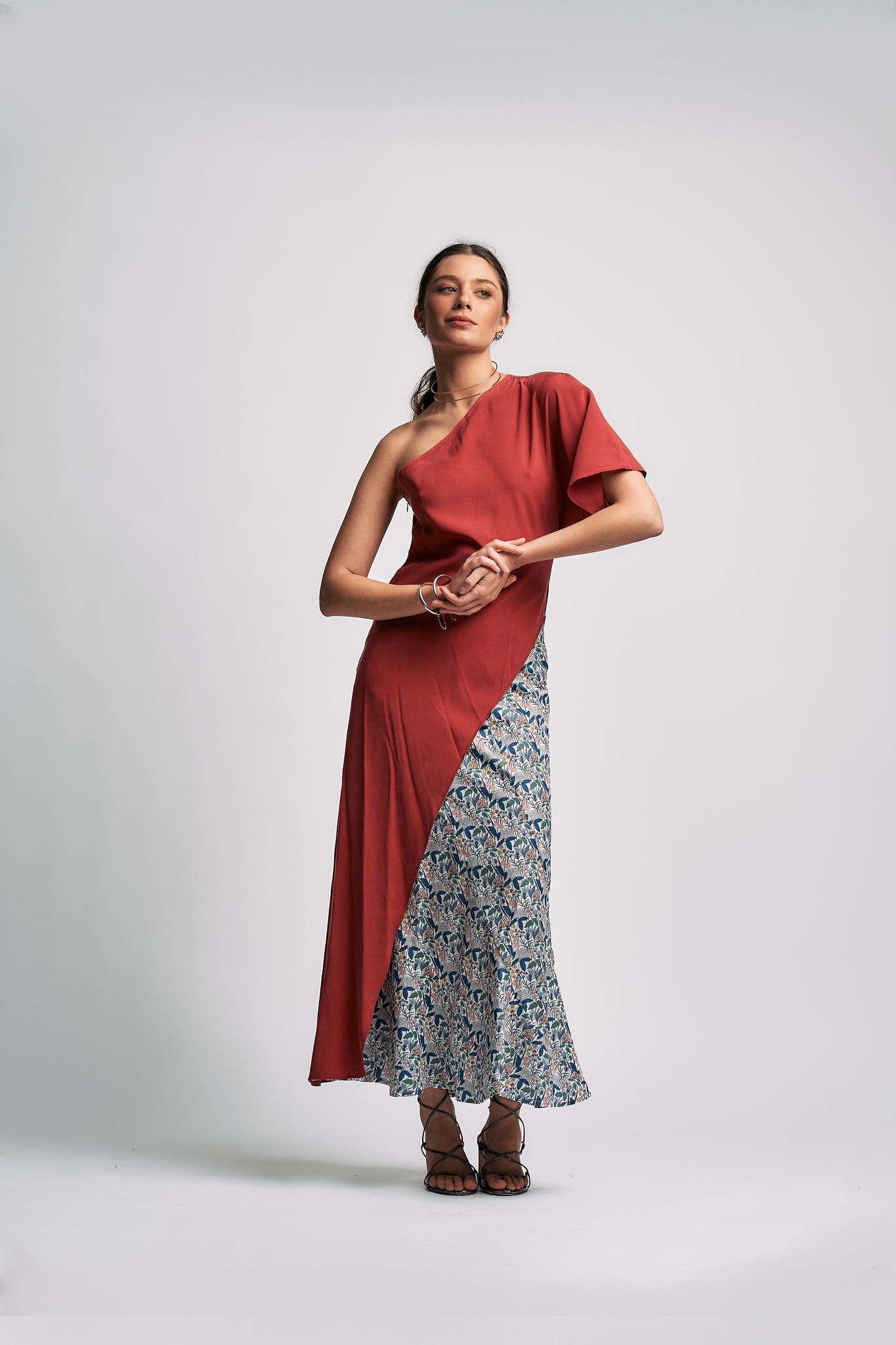 FALDA POIRET FLORES