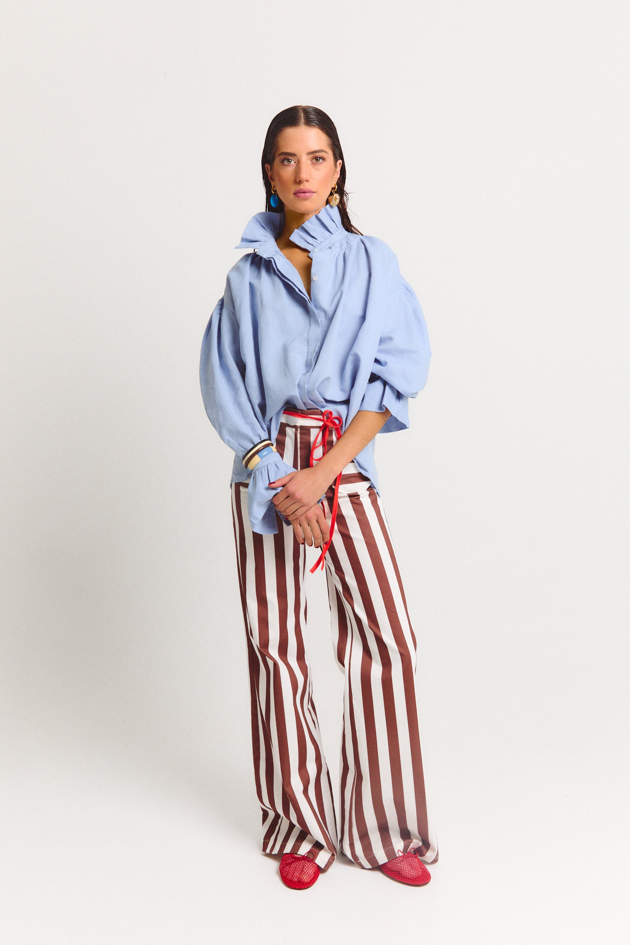 PANTALÓN CARDIN BIARRITZ MARRÓN -PRE VENTA