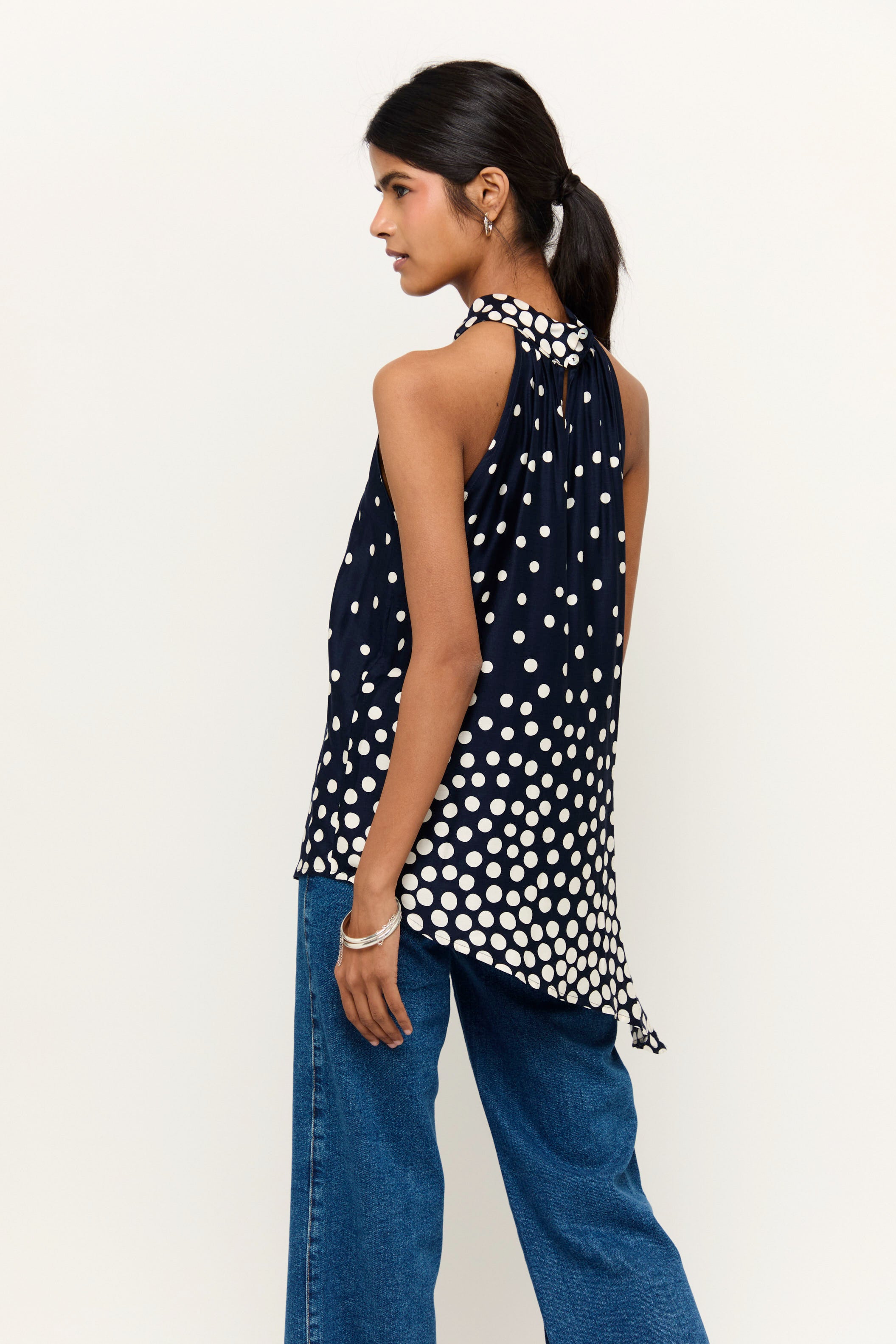TOP HALTER DOTS