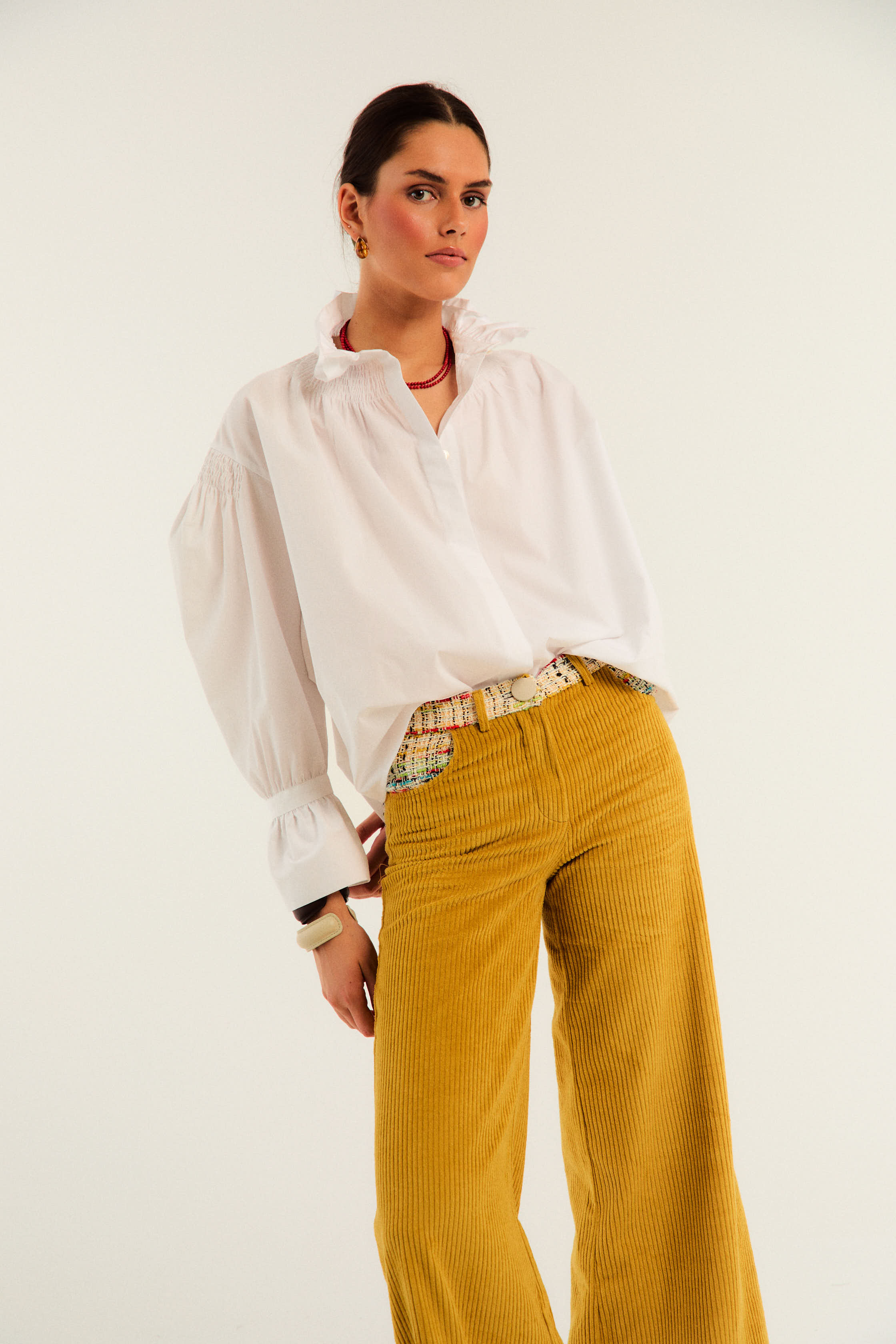 CAMISA BALMORAL BLANCA - ENVÍO 5 DE SEPTIEMBRE