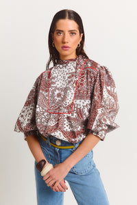 CAMISA ASILAH BANDANA