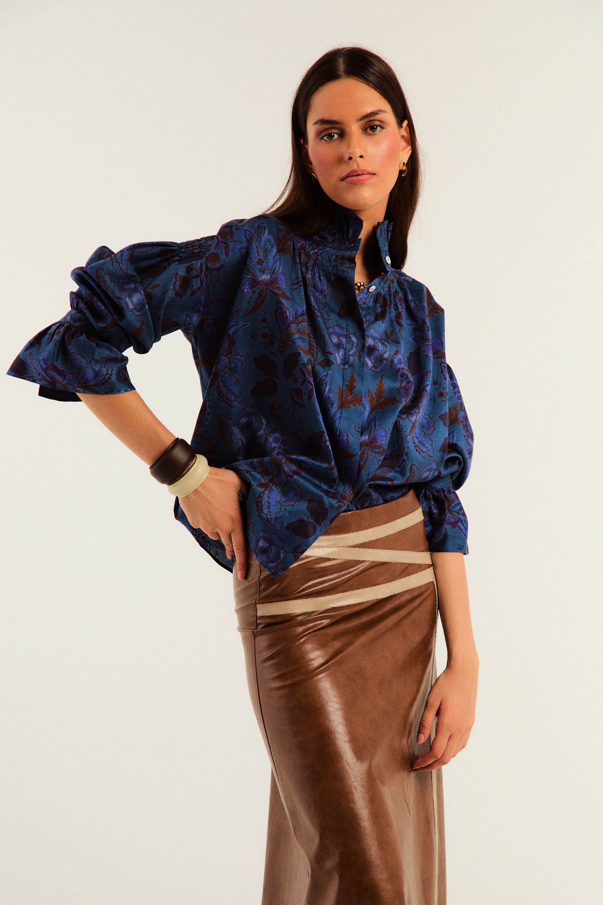CAMISA BALMORAL KEW AZUL