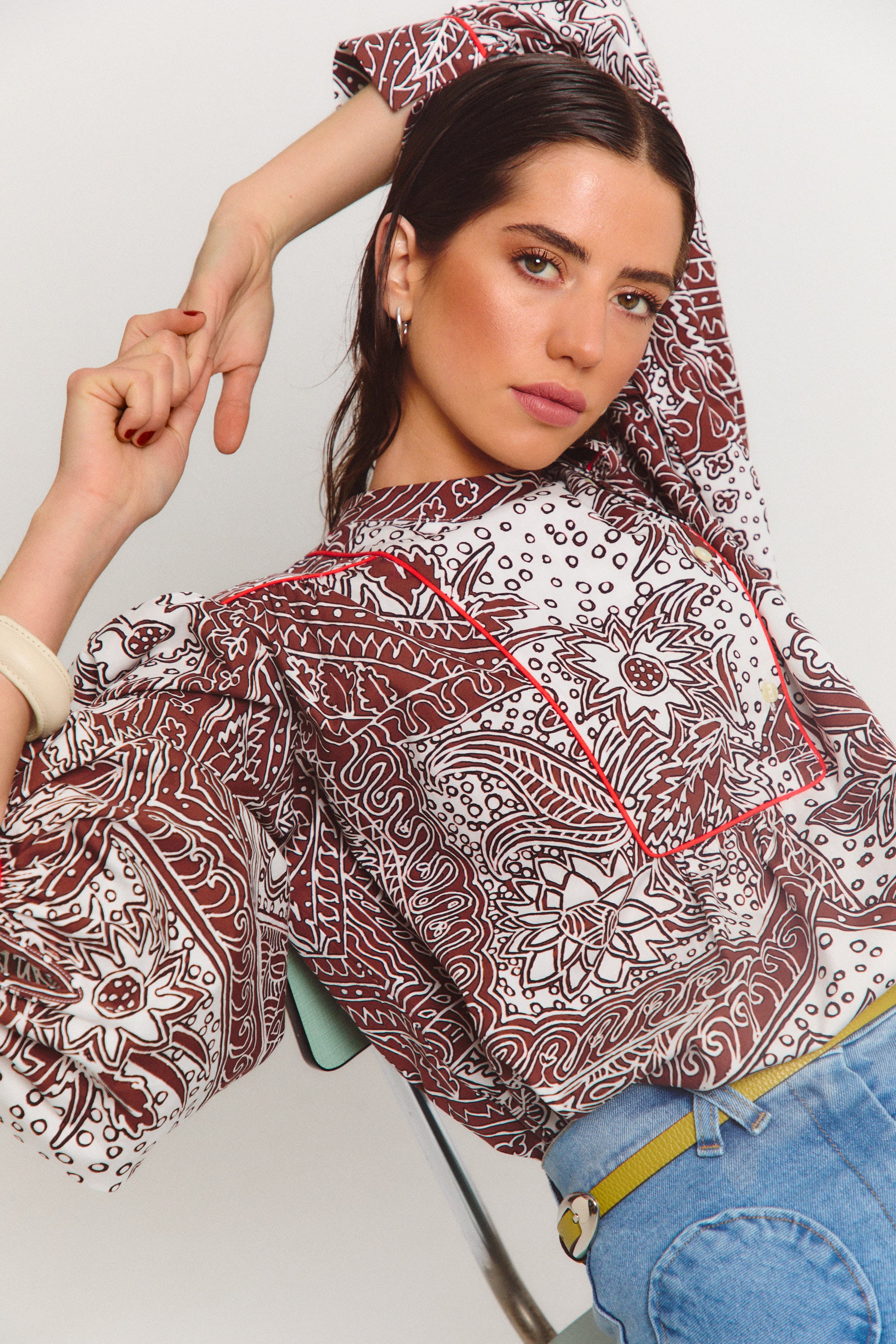 CAMISA ASILAH BANDANA