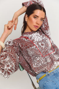 CAMISA ASILAH BANDANA