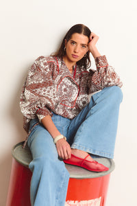CAMISA ASILAH BANDANA