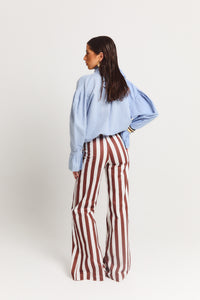 PANTALÓN CARDIN BIARRITZ MARRÓN -PRE VENTA