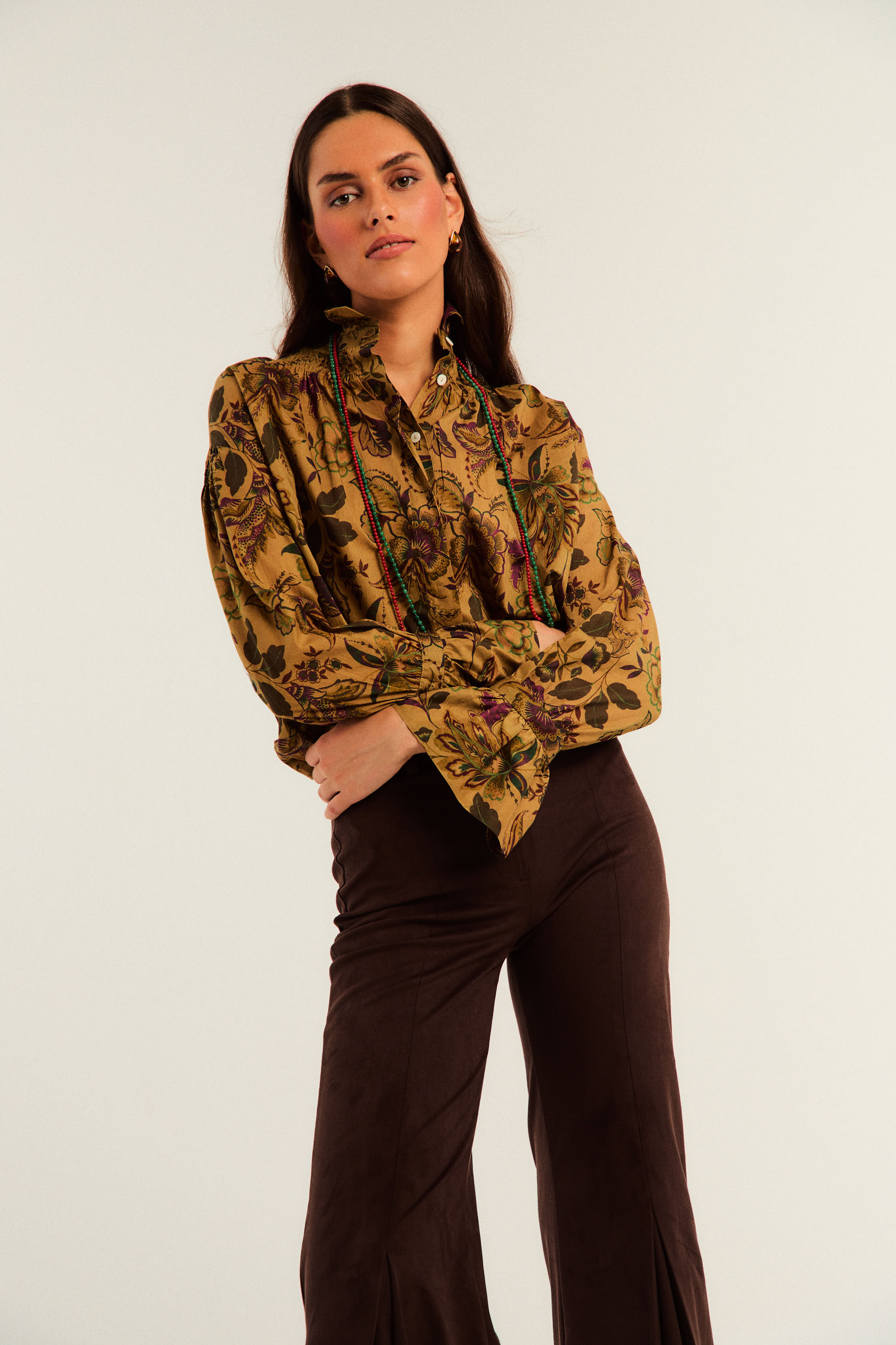 PANTALÓN AVEDON ANTE MARRÓN