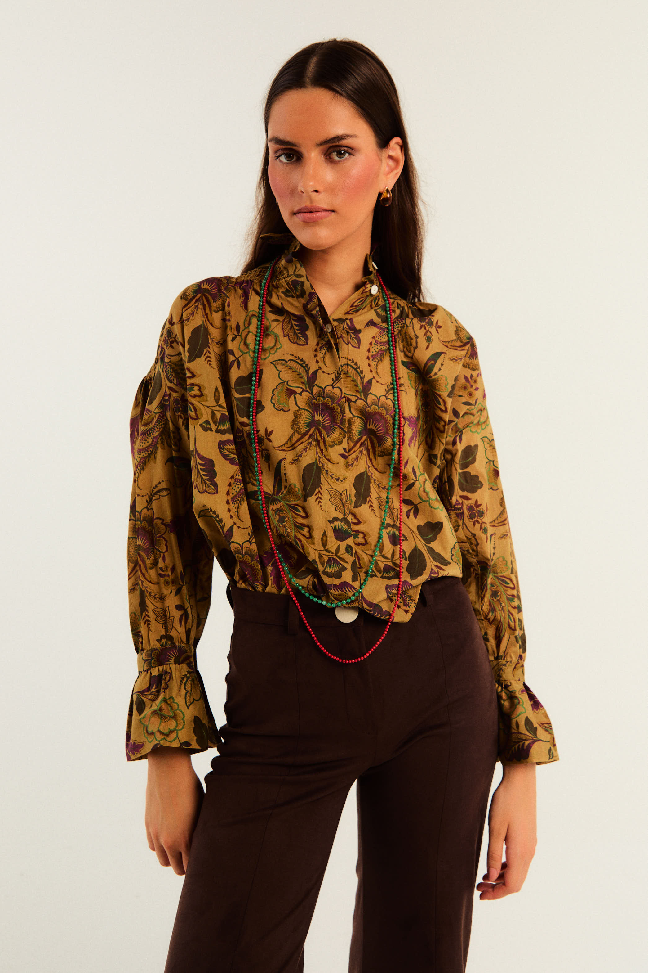 PANTALÓN AVEDON ANTE MARRÓN