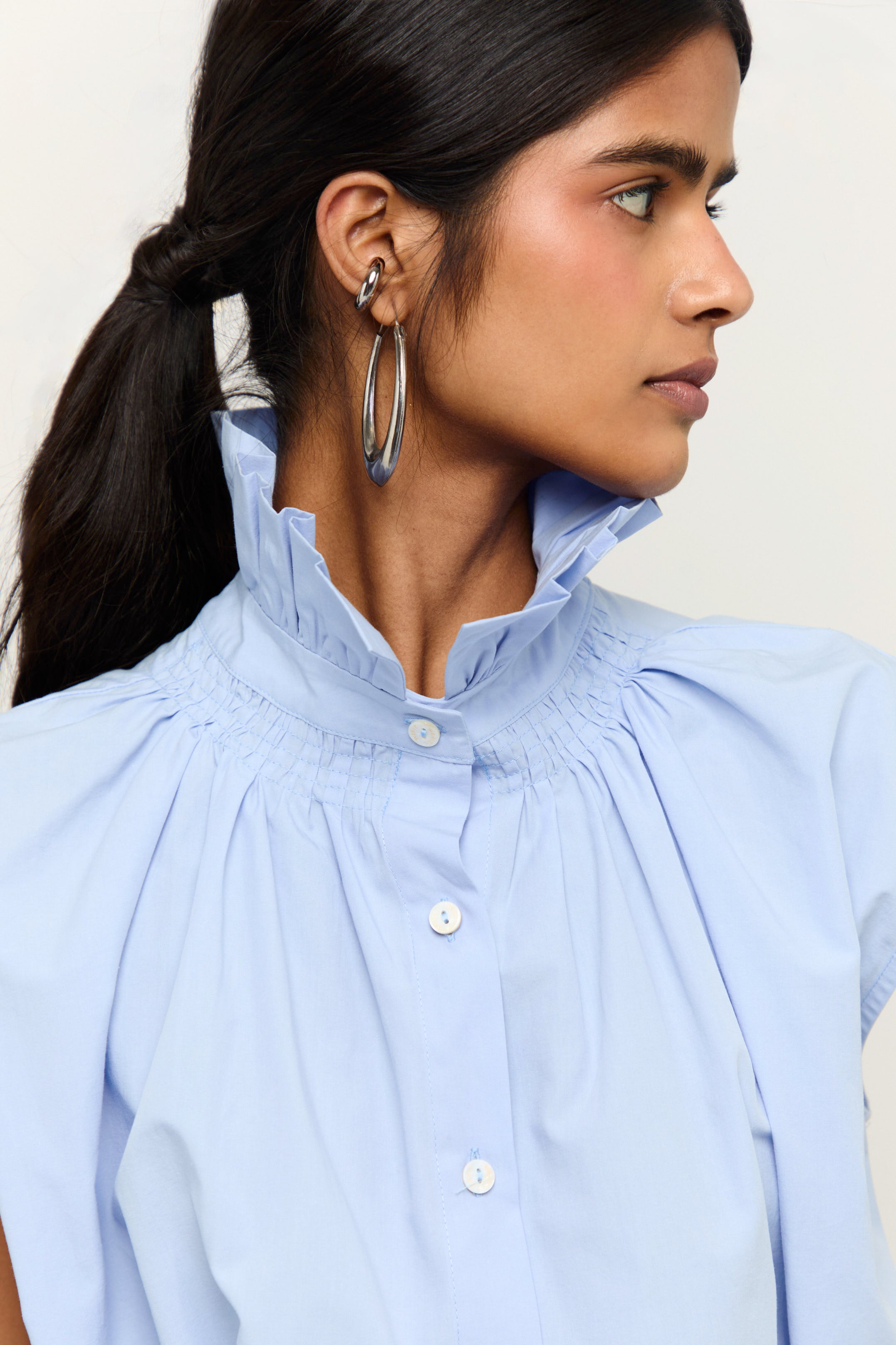 CAMISA BIARRITZ AZUL CLARO