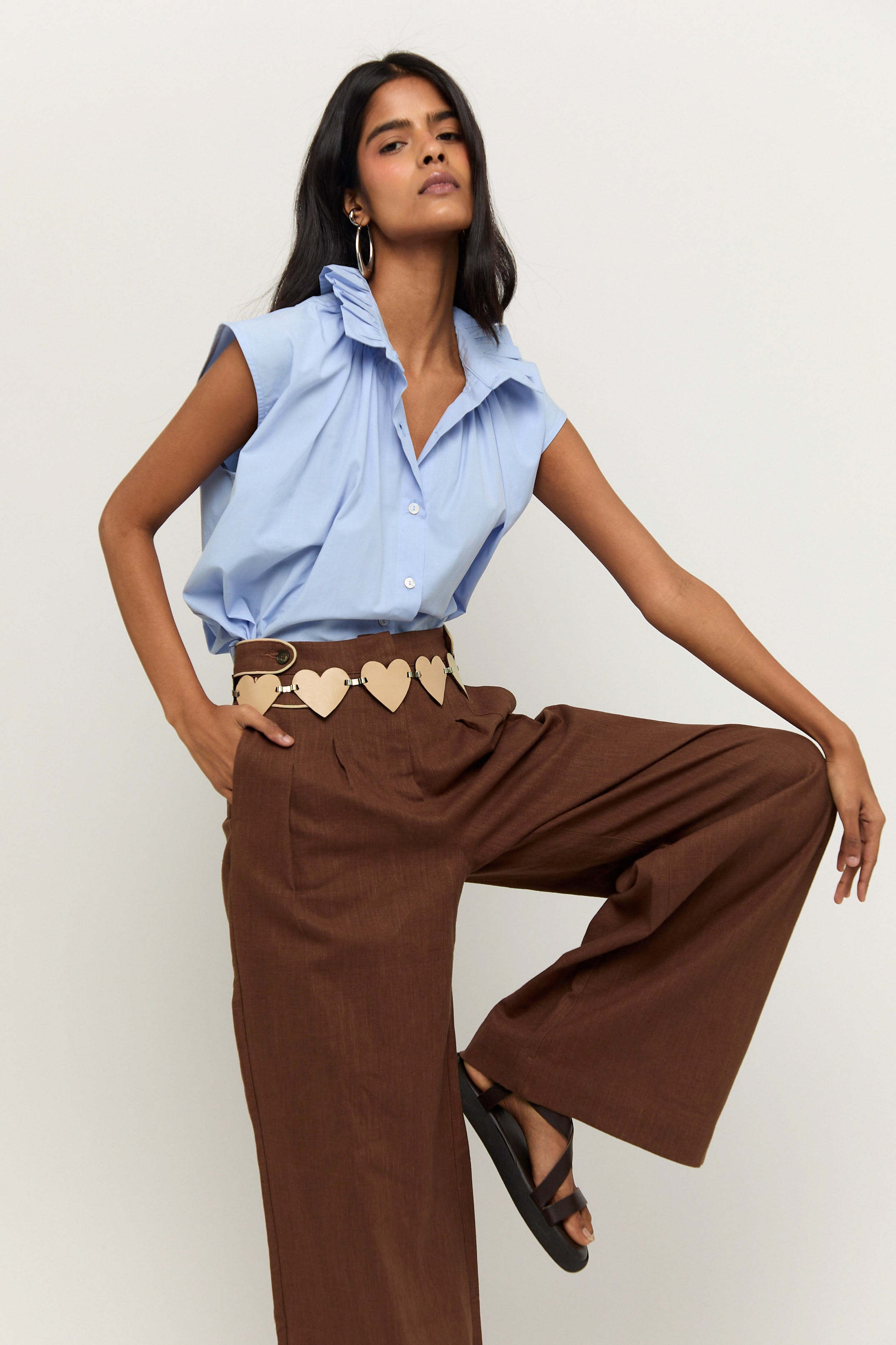 PANTALÓN BAYONA MARRÓN