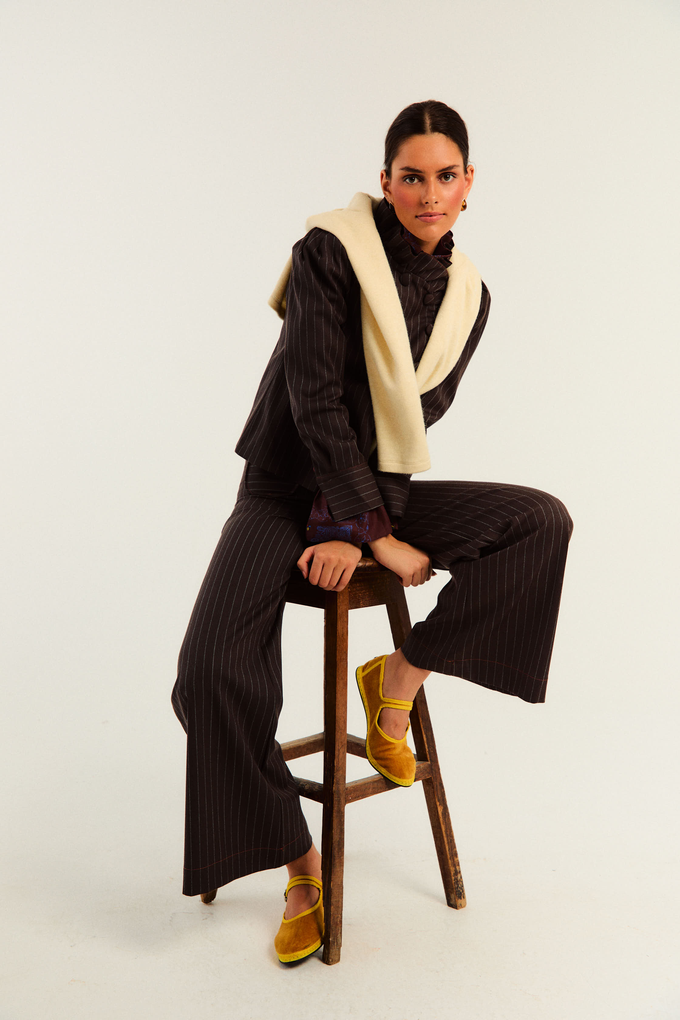 CHAQUETA DARCY DIPLOMÁTICA MARRÓN