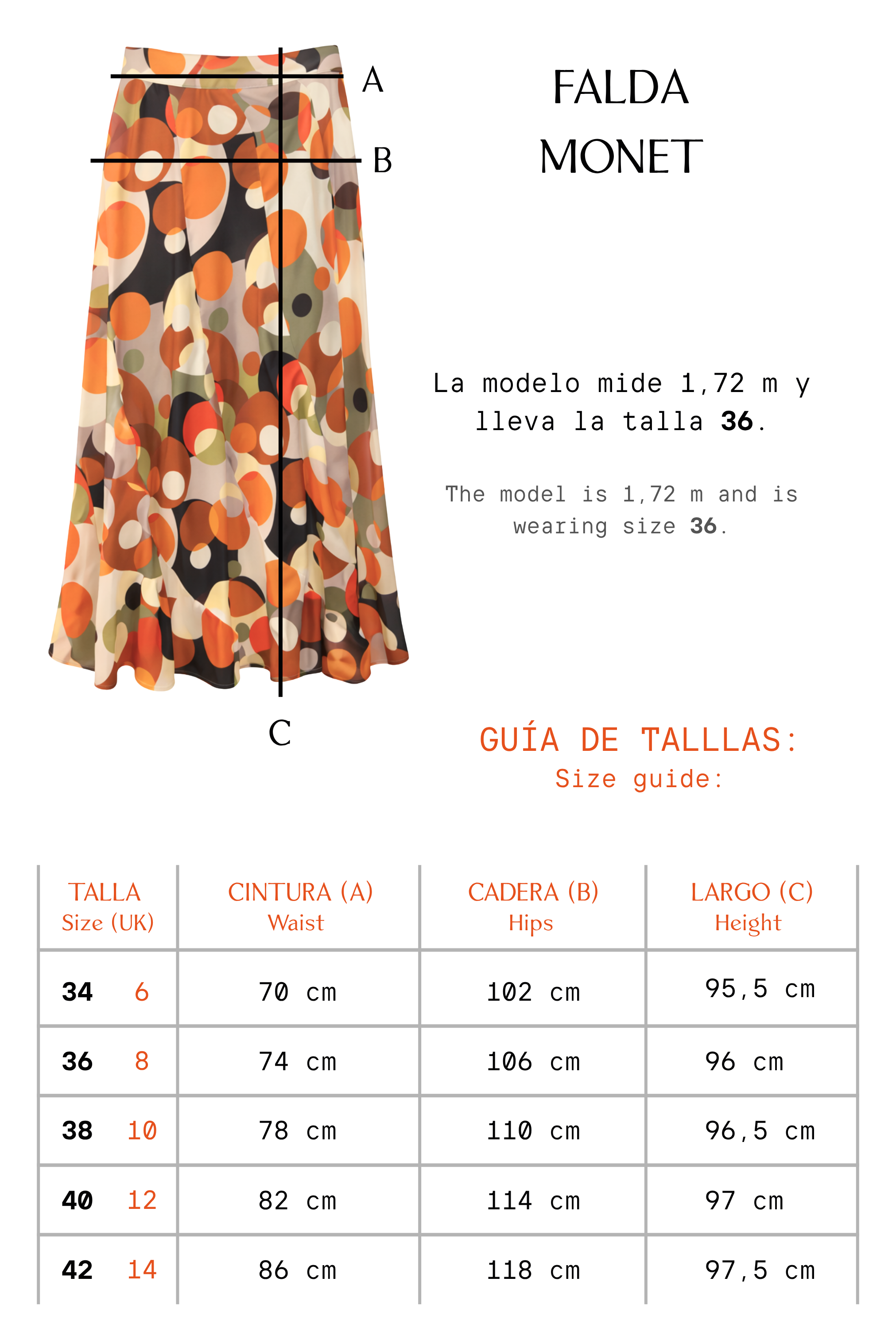 GILDA MONET SKIRT