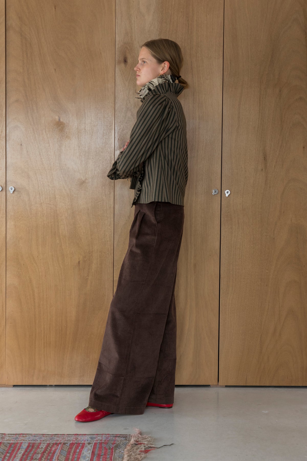 Nancy Corduroy Trousers – Brown
