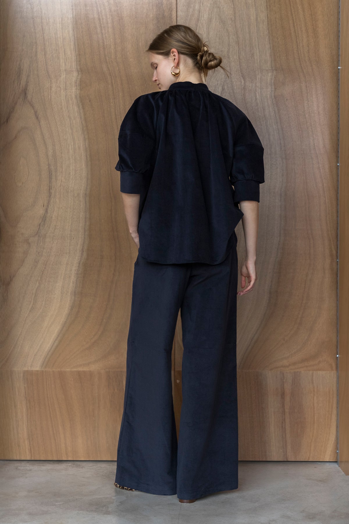 Nancy Corduroy Trousers – Navy