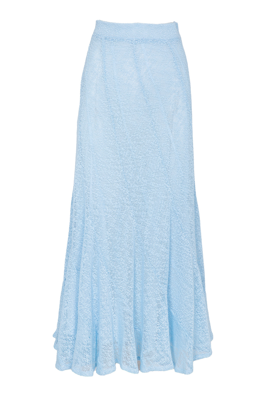 ARCHIVE SALE - Falda Poiret Azul Punto Calado