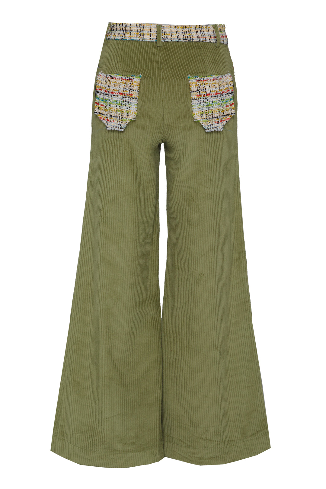 PANTALÓN ANGLET PANA PISTACHO