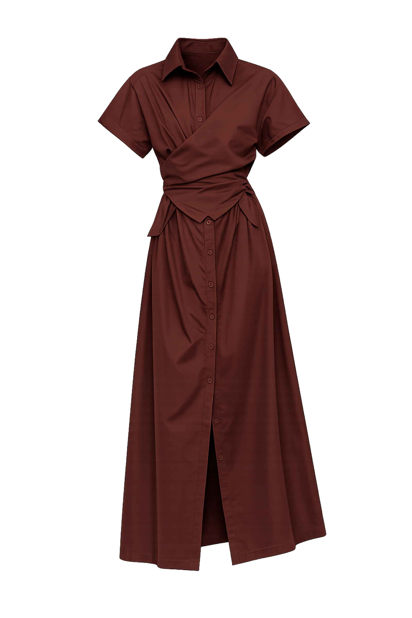 VESTIDO UMA MARRÓN