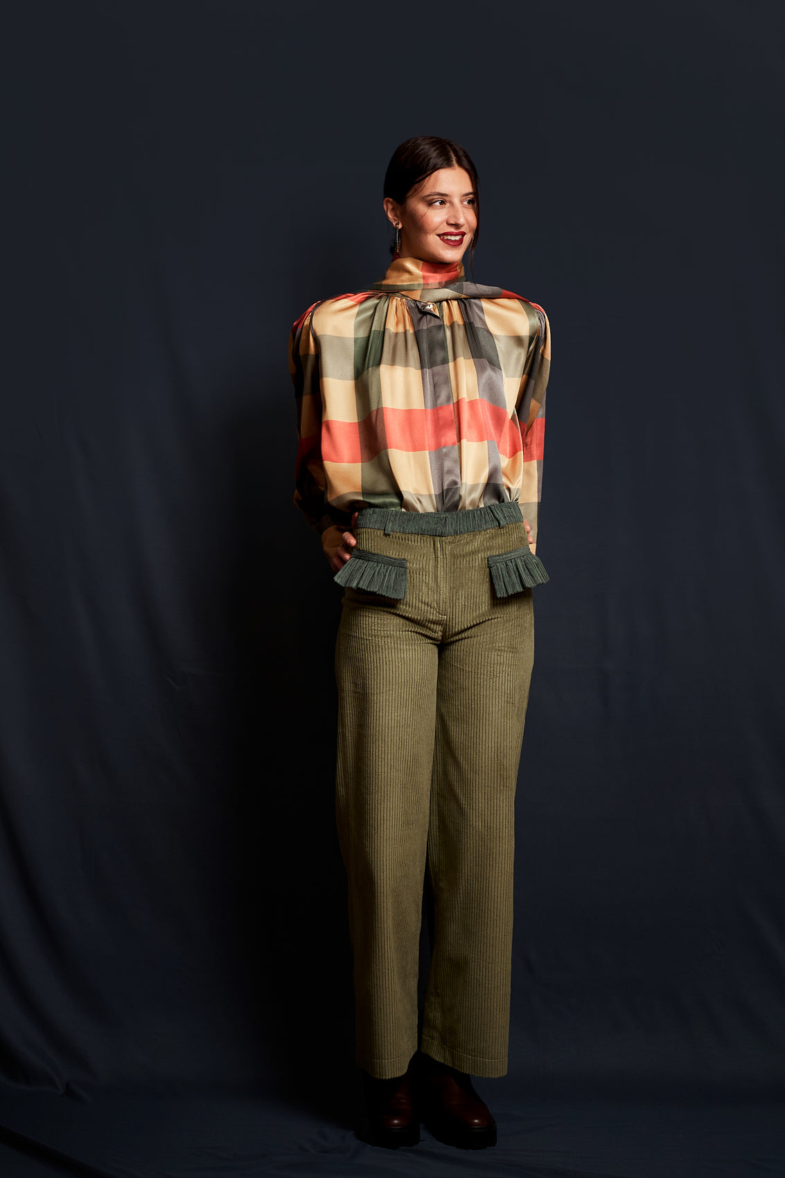 ARCHIVE SALE - PANTALÓN CAMILA PISTACHO