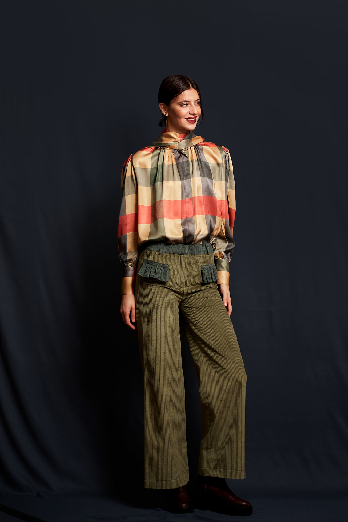 ARCHIVE SALE - PANTALÓN CAMILA PISTACHO