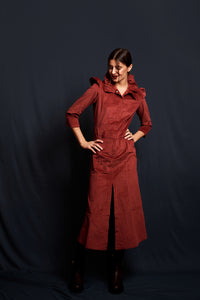 ARCHIVE SALE - VESTIDO PEGGY MARSALA