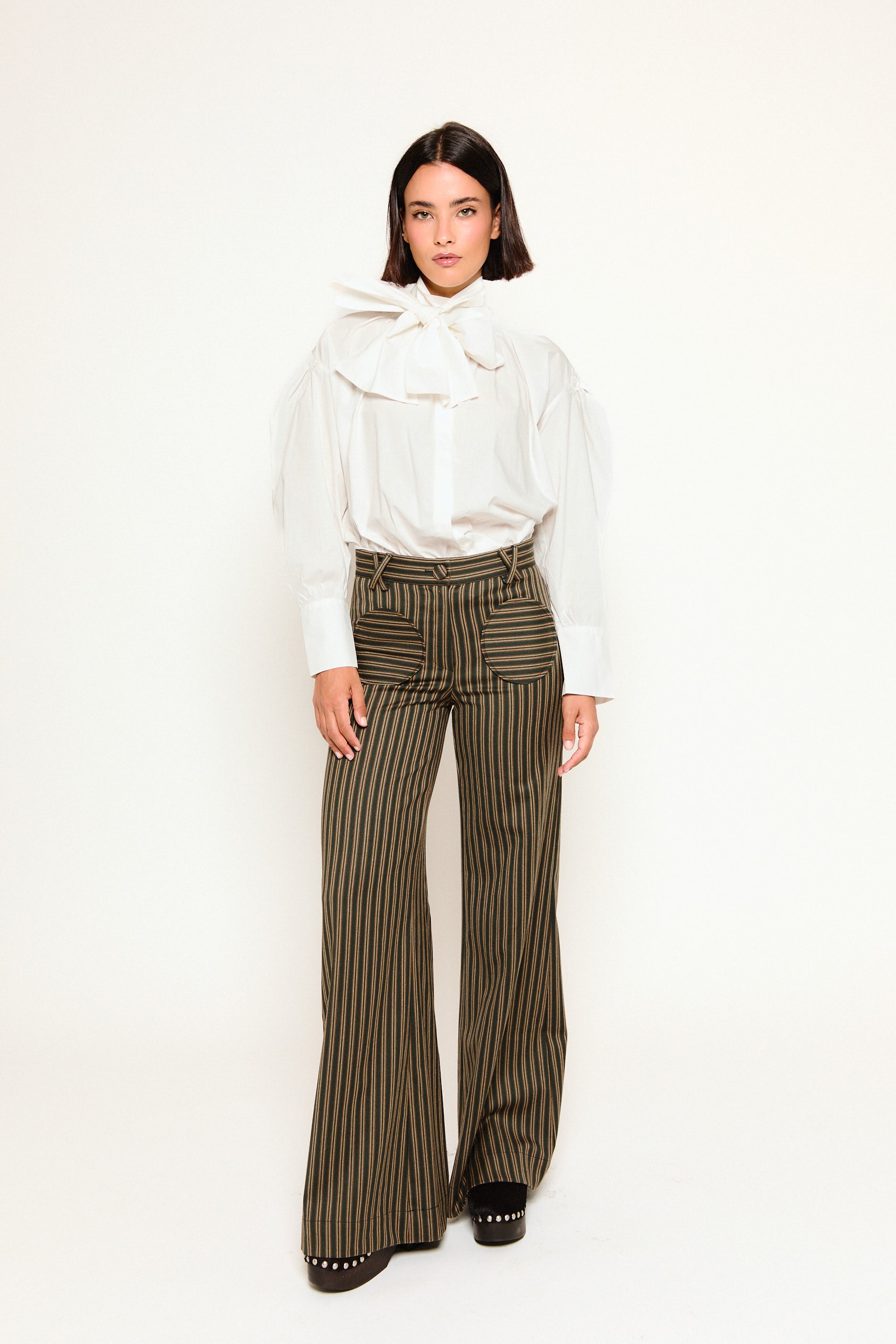 PANTALÓN ANGLET RAYA KAKI