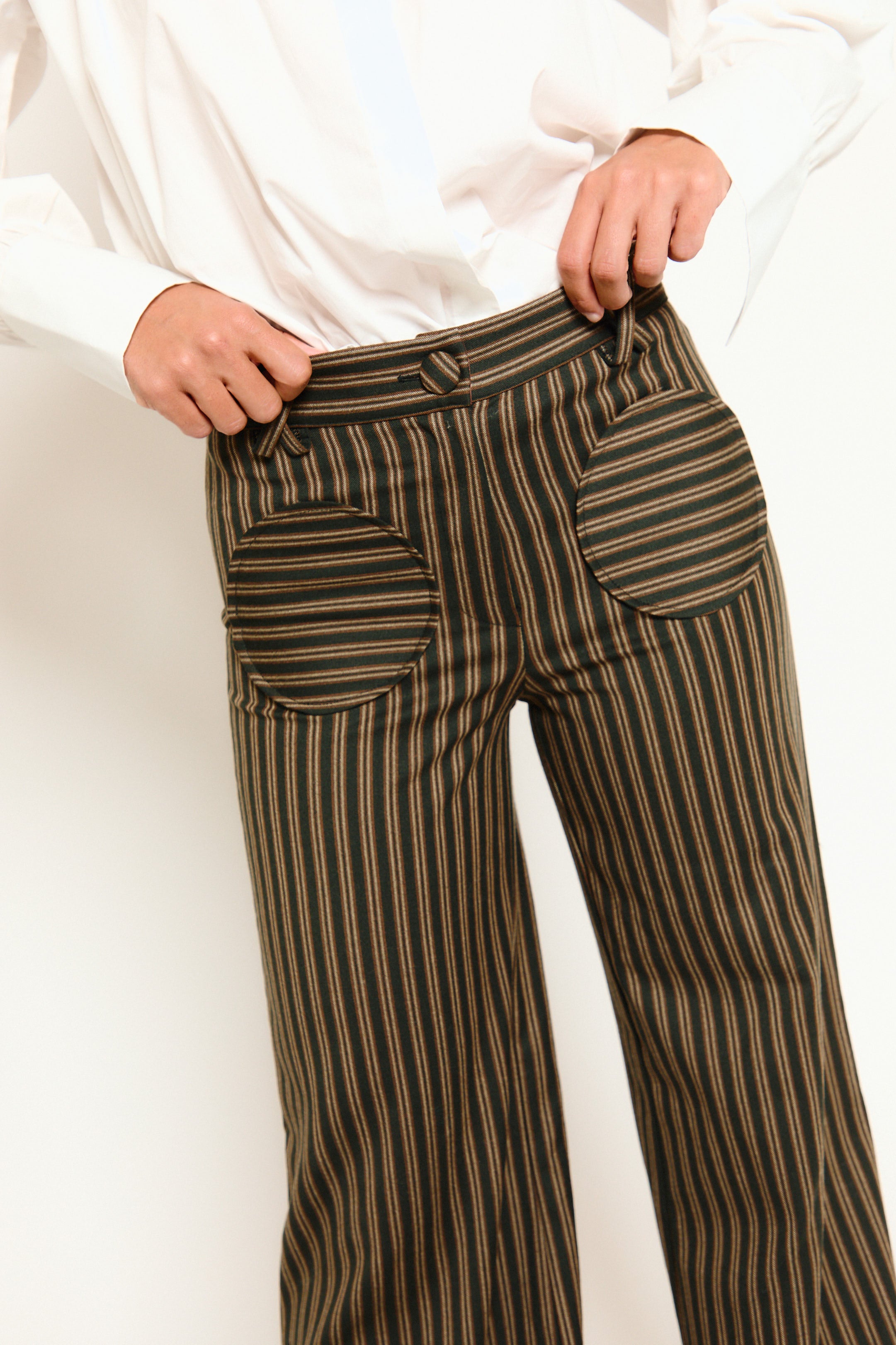 PANTALÓN ANGLET RAYA KAKI