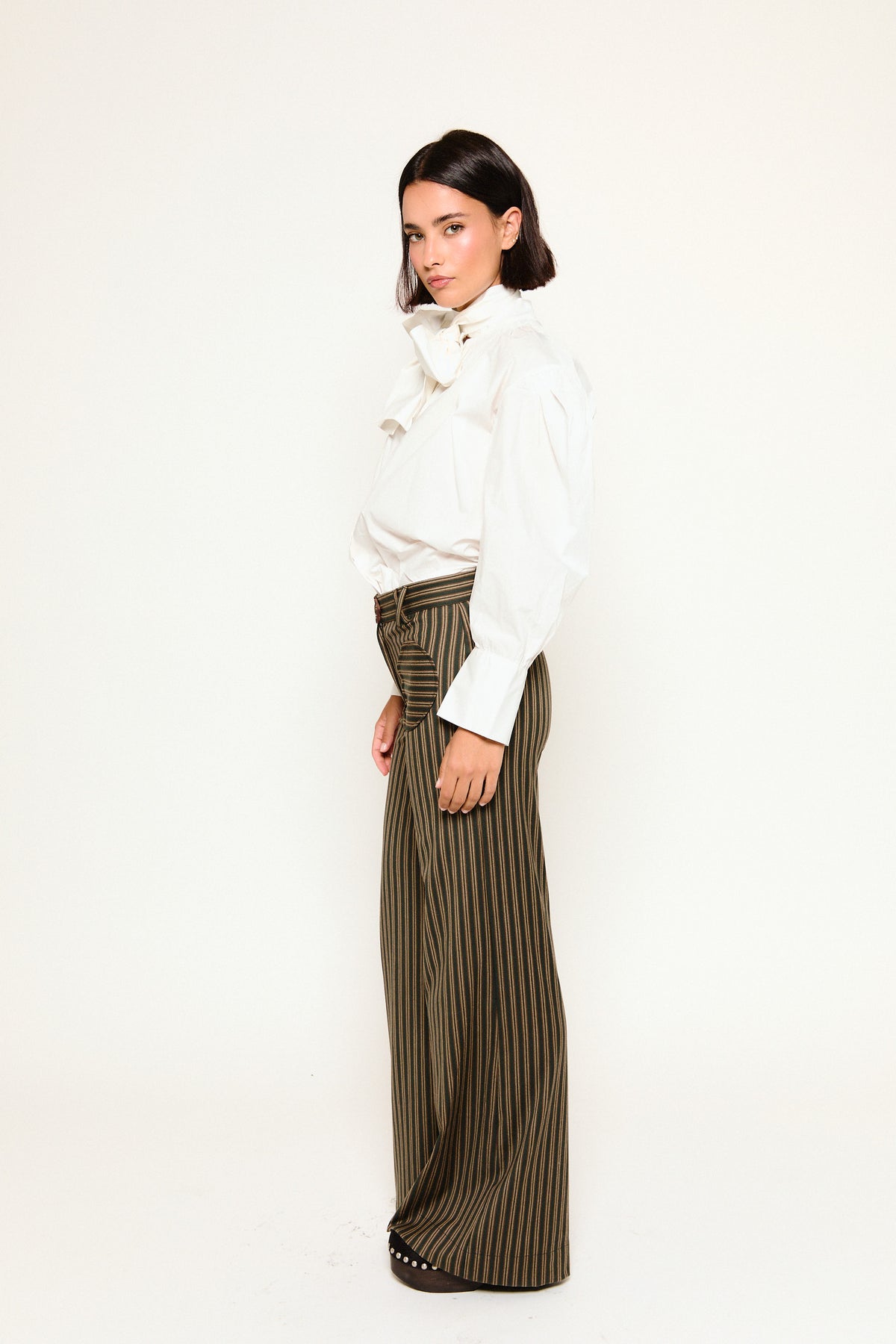 PANTALÓN ANGLET RAYA KAKI