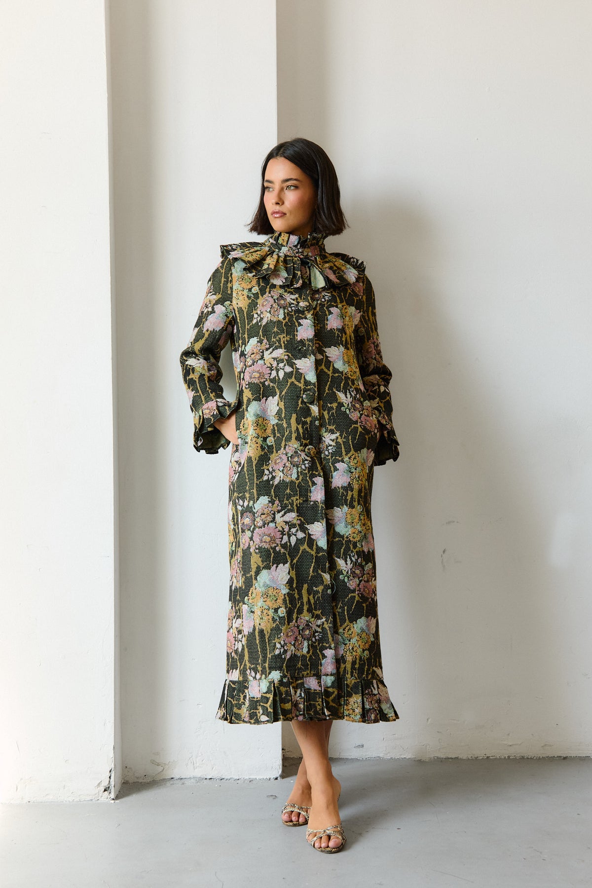 MARAIS FLORAL COAT