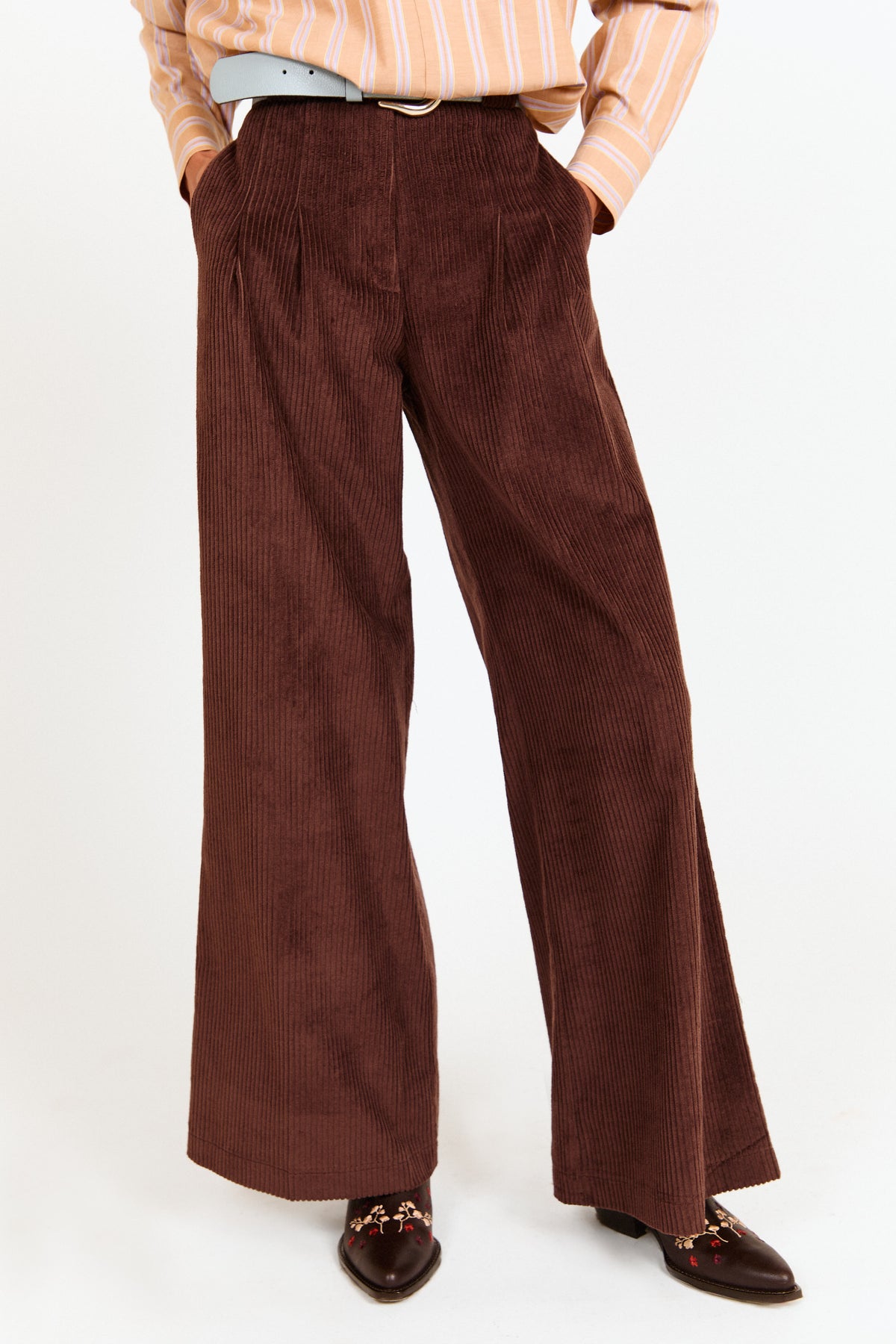 PANTALÓN NANCY PANA MARRÓN