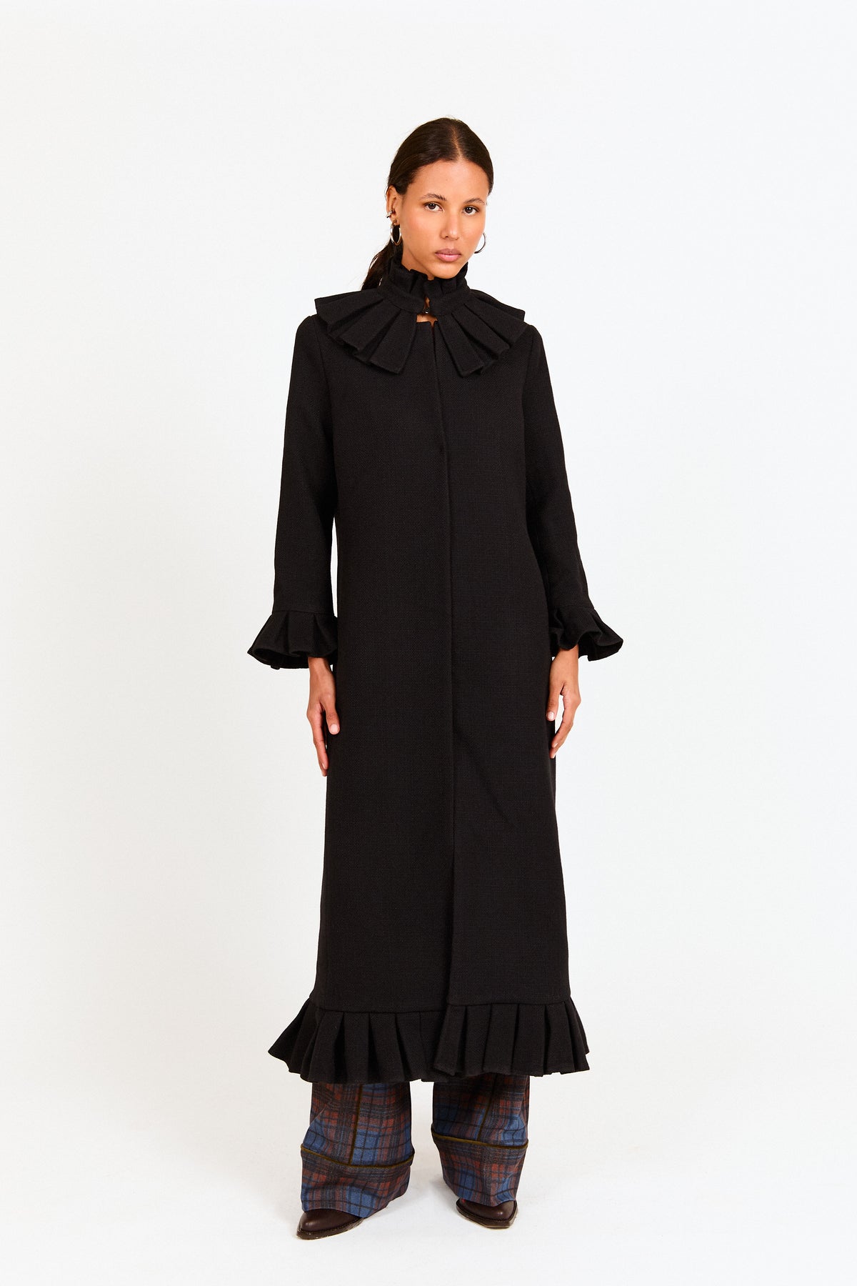 MARAIS NAVY COAT