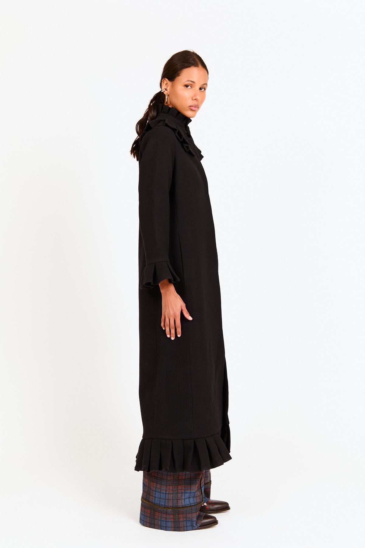 MARAIS NAVY COAT